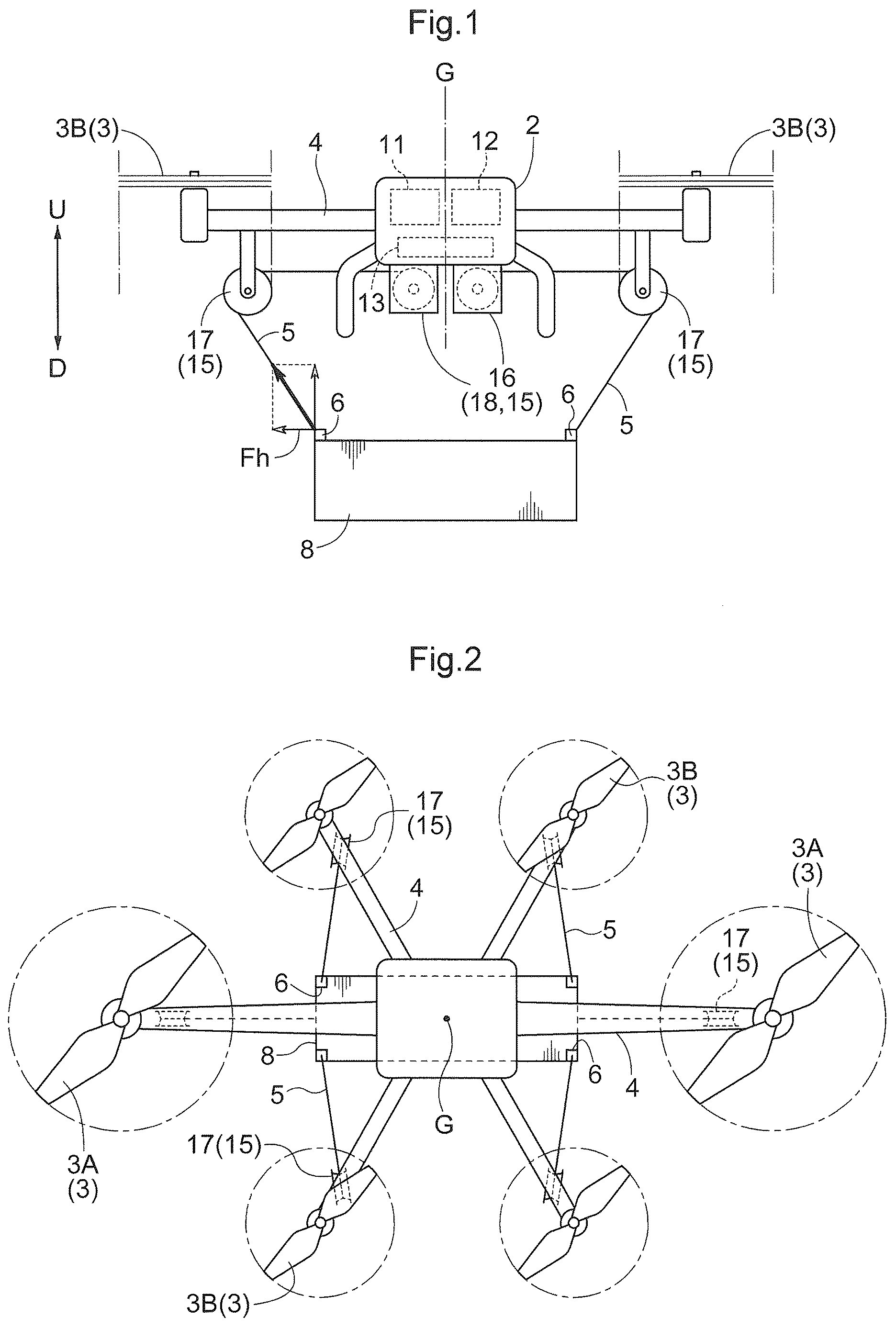 Patent US12612194 Figure 1 – Aerial vehicle