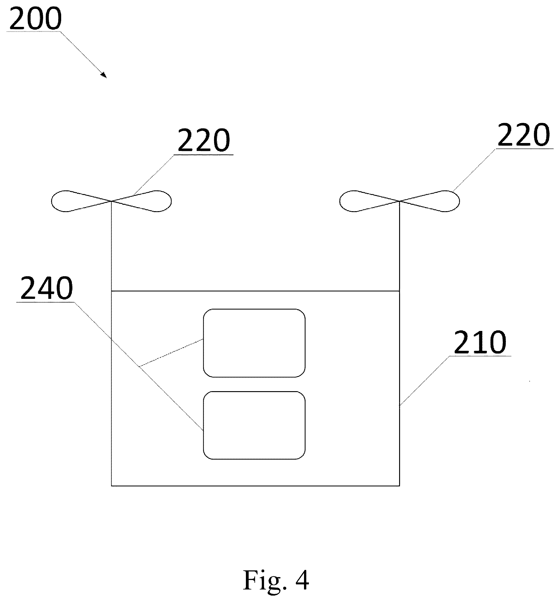 Patent US12612195 Figure 4 – System for visualizing image (variants), method for visualizing image (variants) and unmanned aerial vehicle