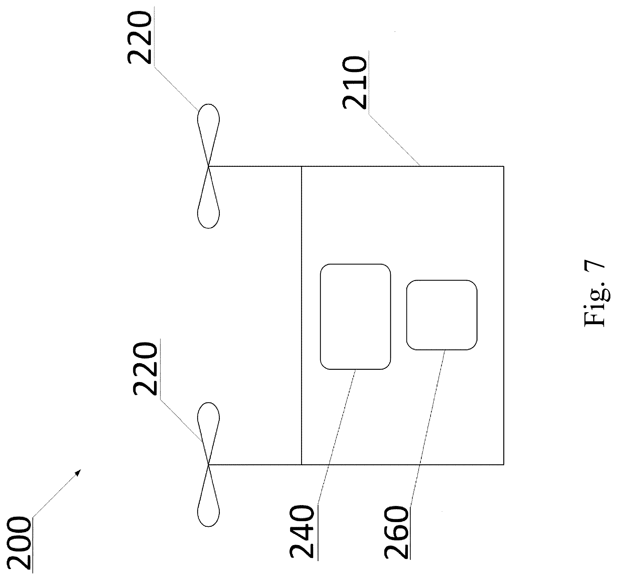 Patent US12612195 Figure 7 – System for visualizing image (variants), method for visualizing image (variants) and unmanned aerial vehicle