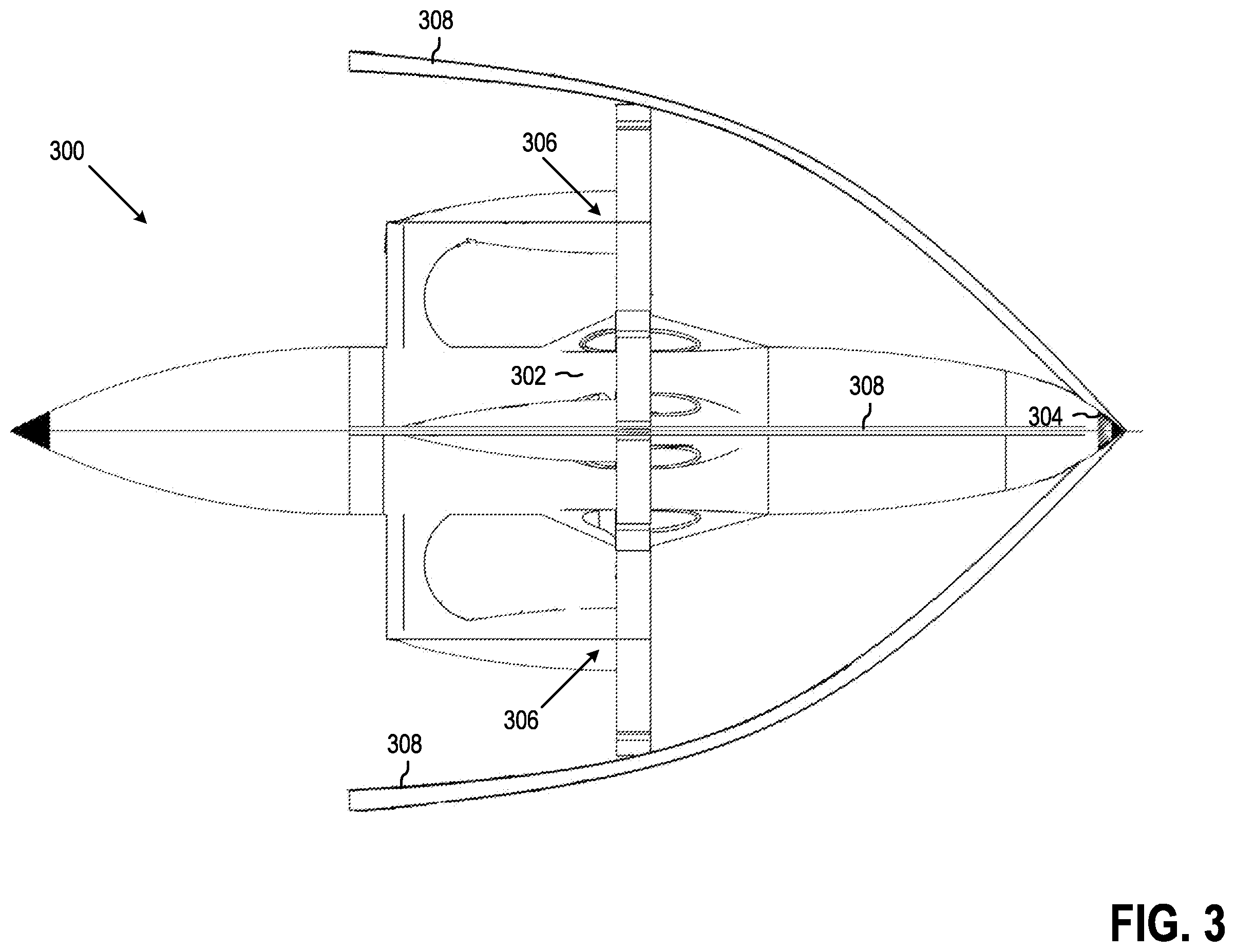 Patent US12612196 Figure 3 – Aerial vehicles with protective members for absorbing shock load during wire strike