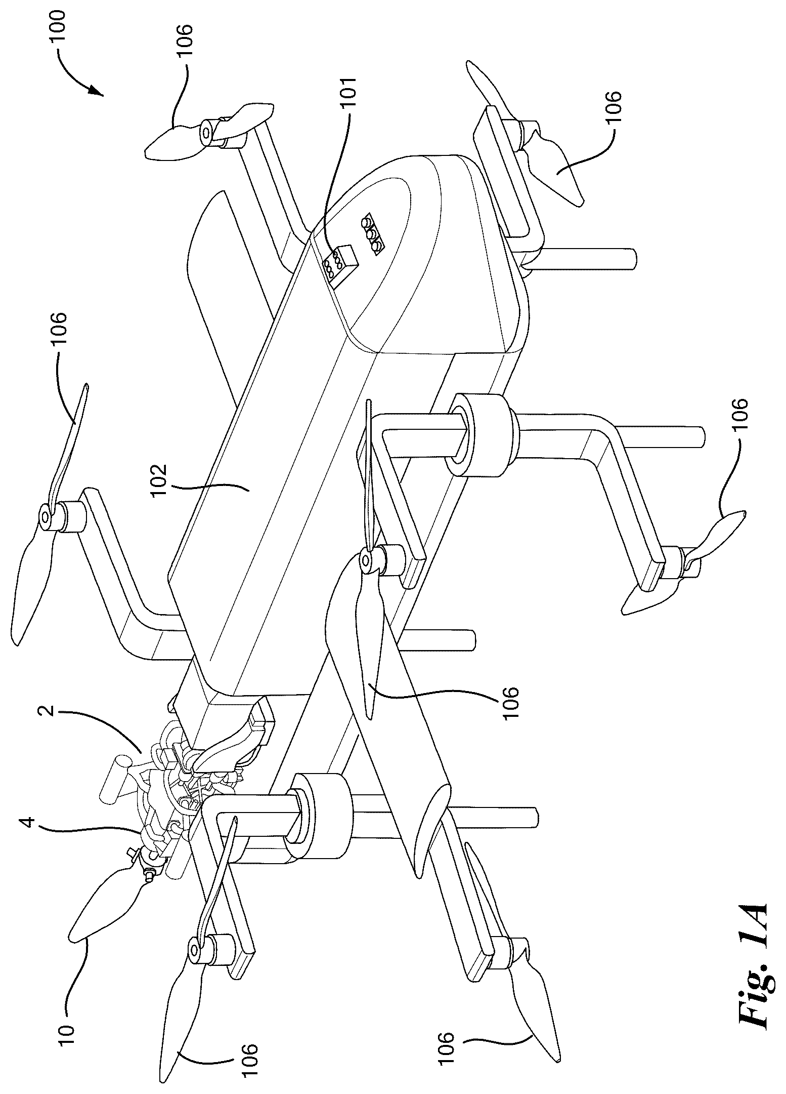 Patent US12612198 Figure 1 – Mobile engine-generator vehicle