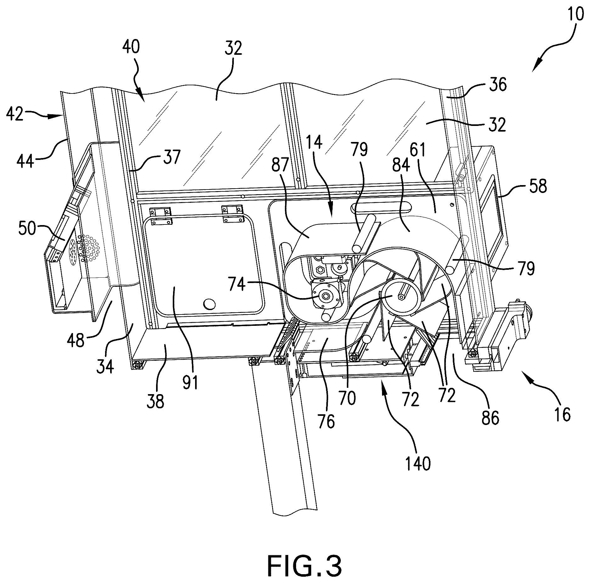 Patent US12612206 Figure 3 – Systems for dispensing pillows for product packaging