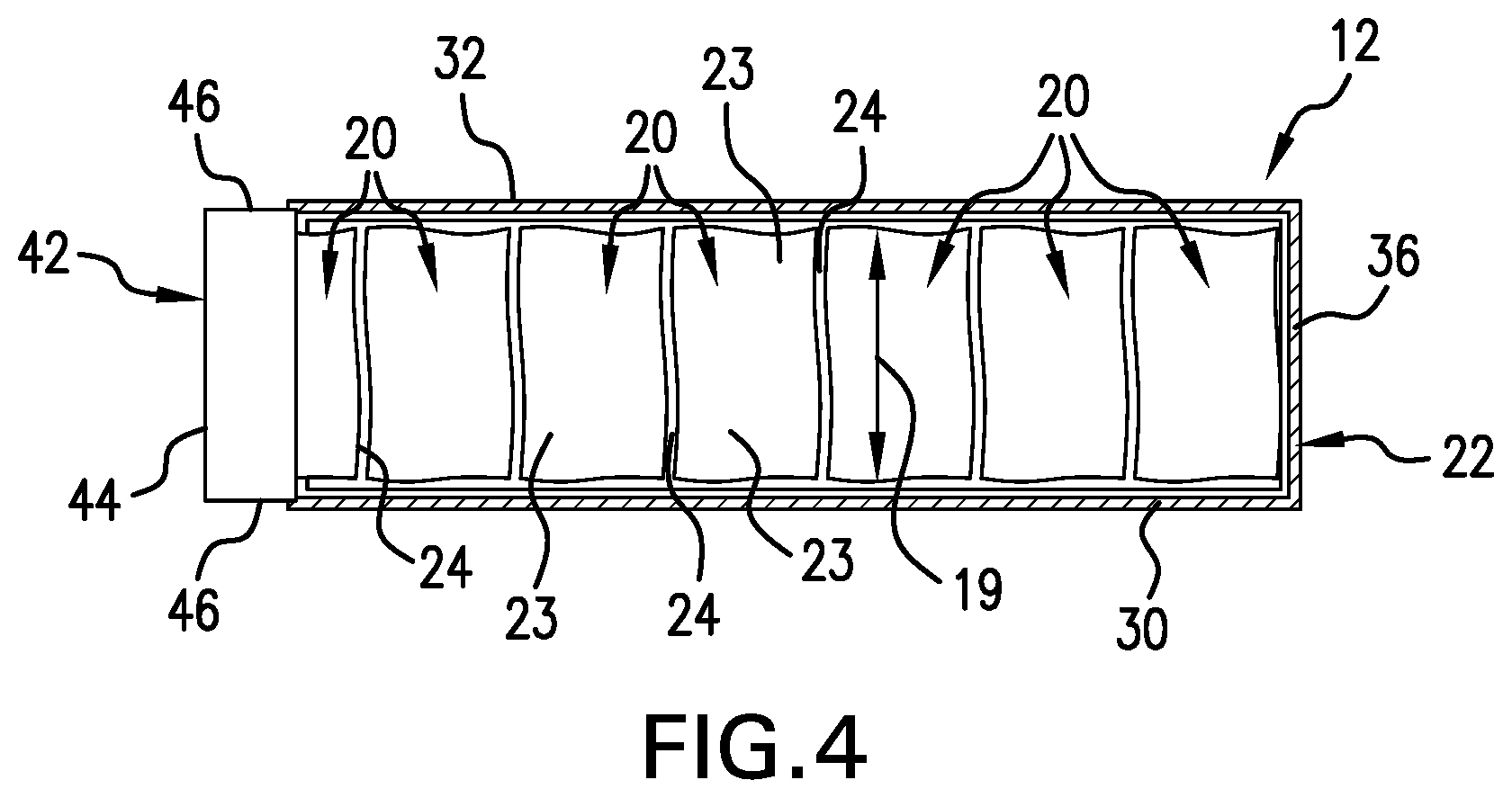 Patent US12612206 Figure 4 – Systems for dispensing pillows for product packaging