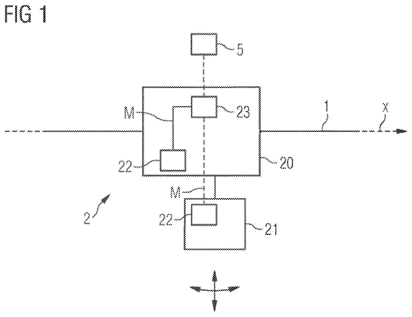 Patent US12612208 Figure 1 – Linear motor system, corresponding forming assembly and method