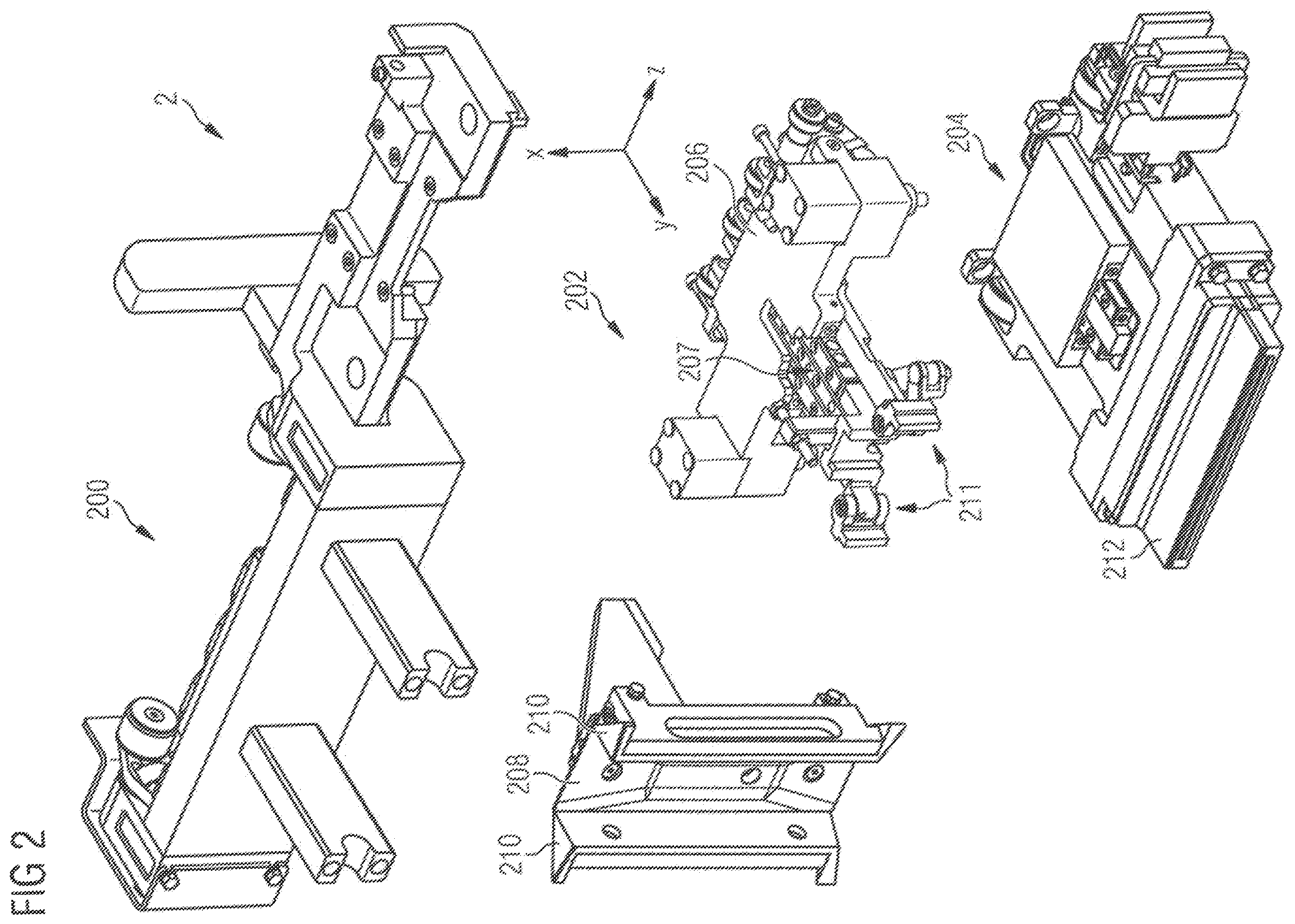 Patent US12612208 Figure 2 – Linear motor system, corresponding forming assembly and method