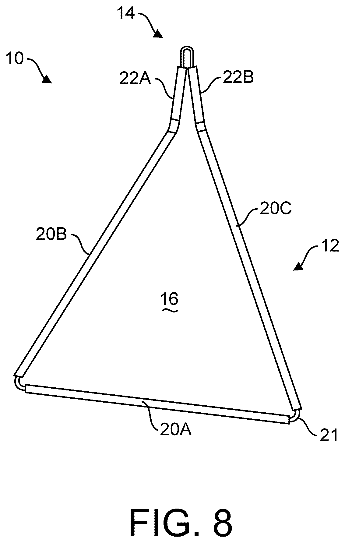 Patent US12612209 Figure 9 – Bag holder