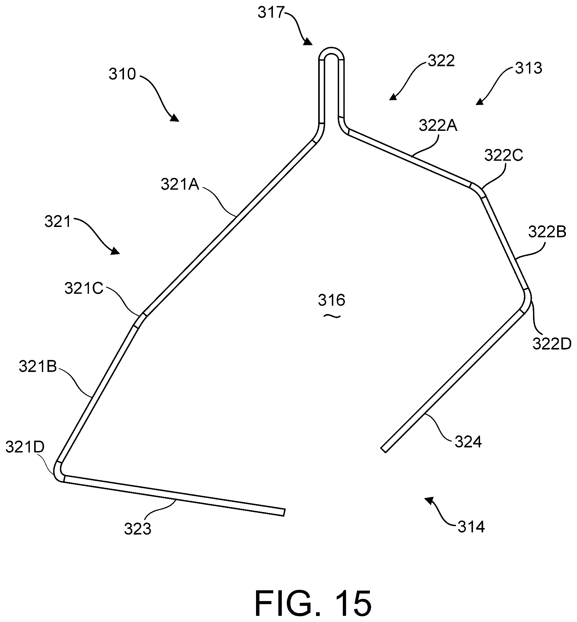 Patent US12612209 Figure 16 – Bag holder