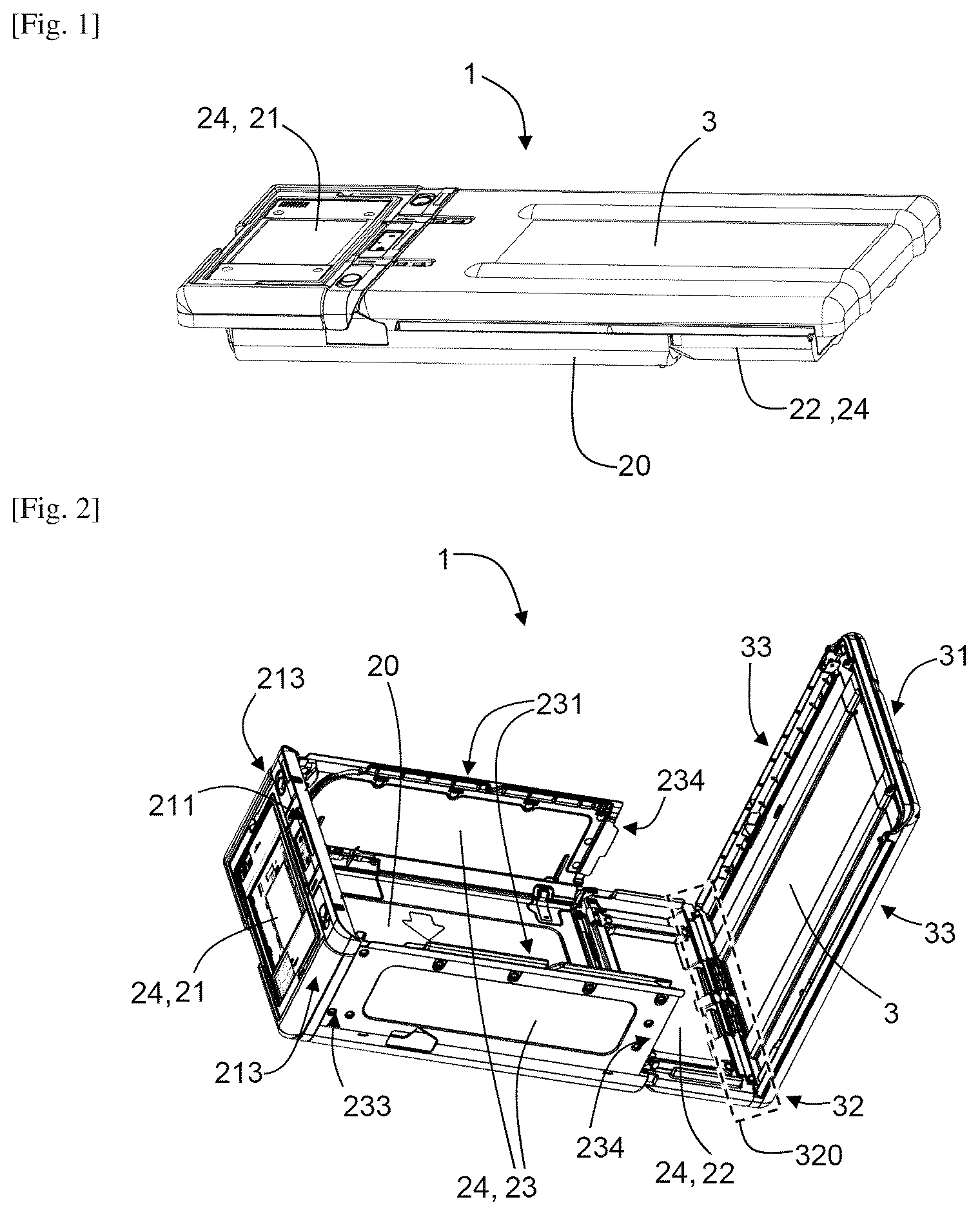 Patent US12612211 — Foldable parcel comprising means for guiding a cover — Figure 1