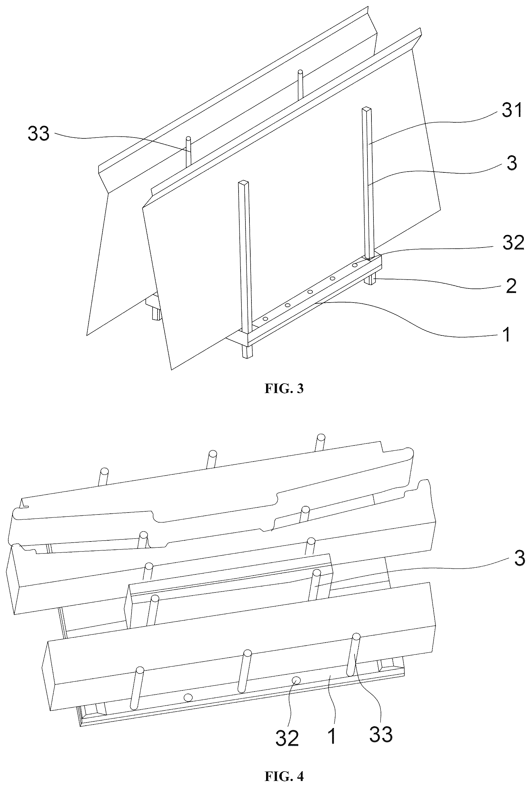 Patent US12612214 Figure 2 – Composite multi-functional load-bearing pallet