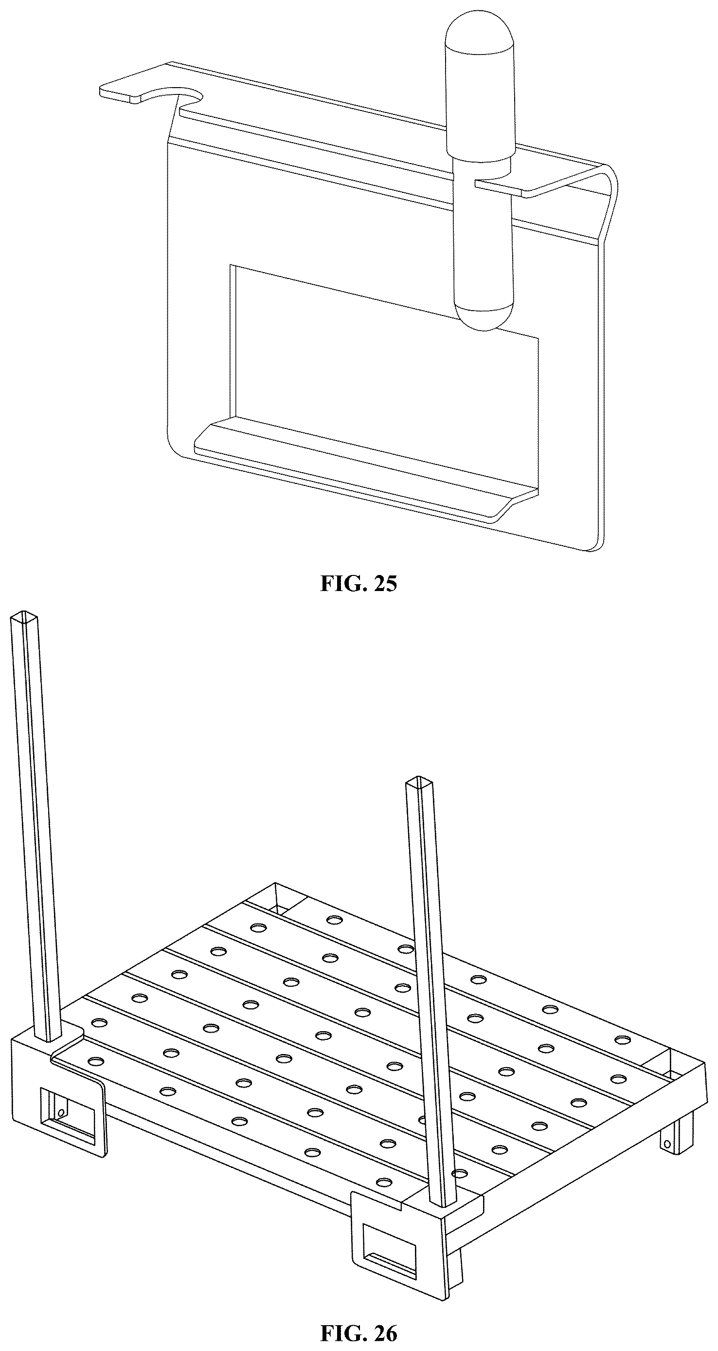 Patent US12612214 Figure 12 – Composite multi-functional load-bearing pallet