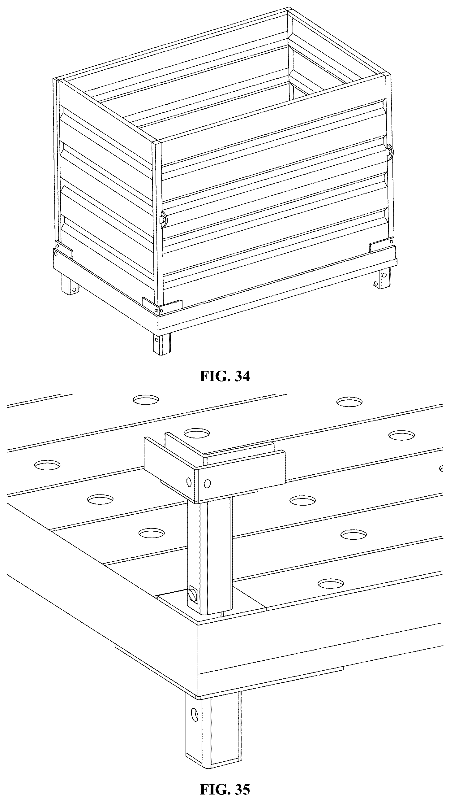Patent US12612214 Figure 16 – Composite multi-functional load-bearing pallet