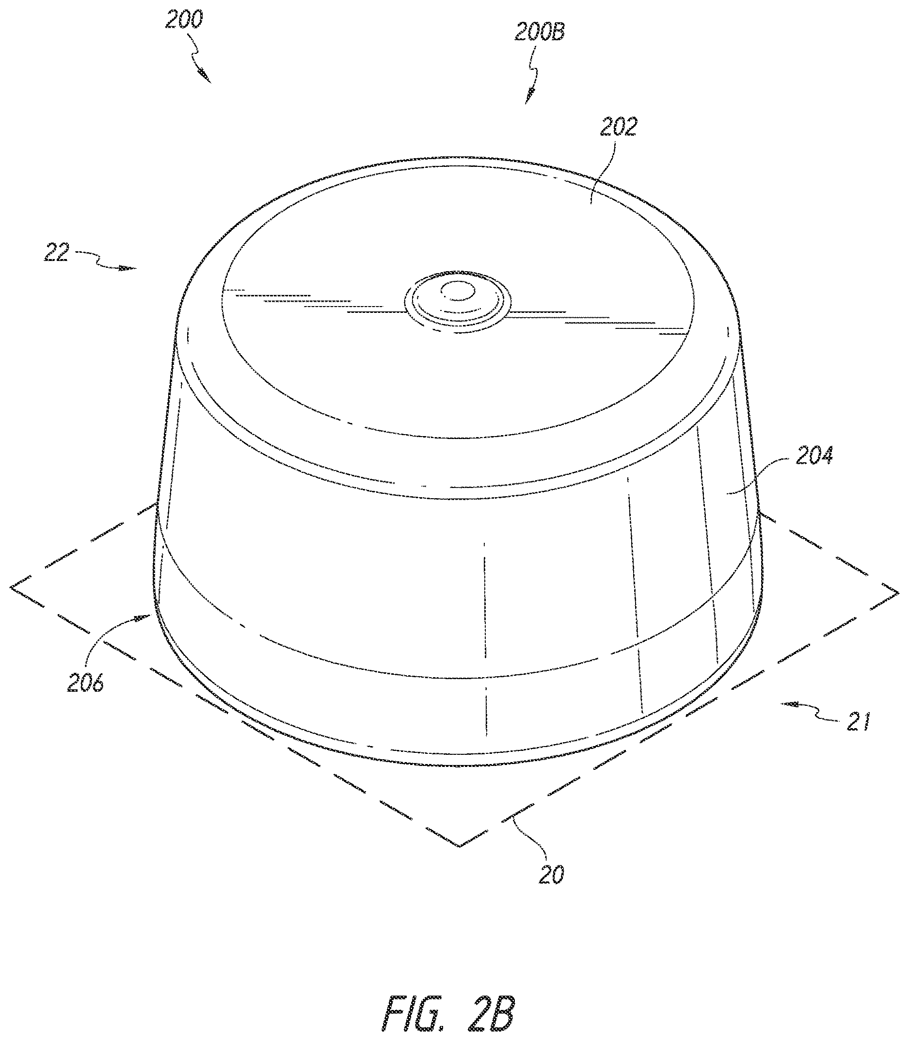 Patent US12612215 Figure 8 – Removable liner for a container