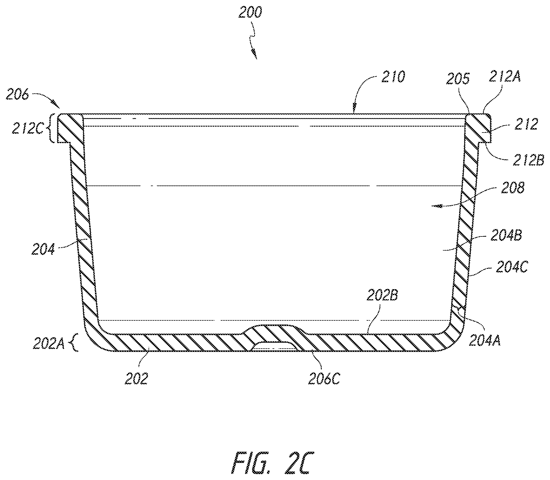 Patent US12612215 Figure 9 – Removable liner for a container