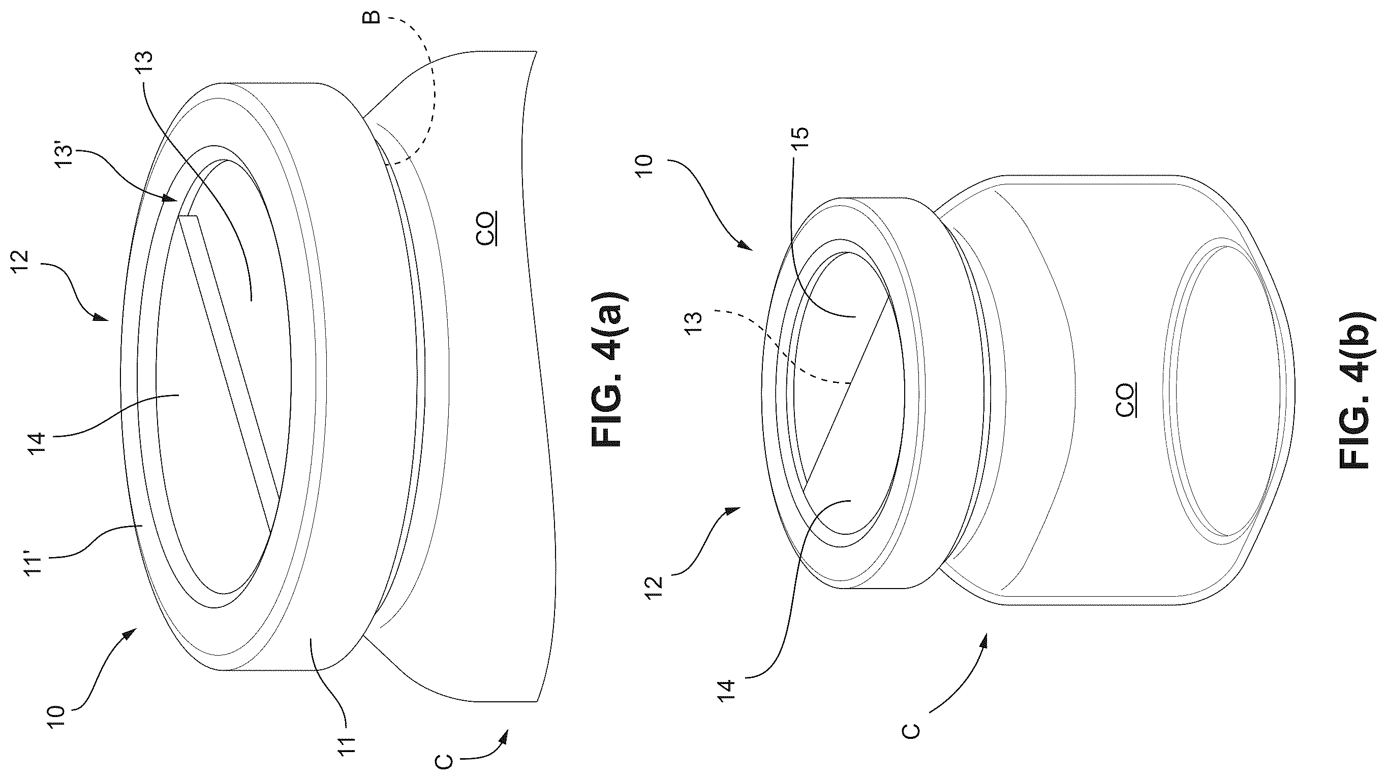 Patent US12612218 Figure 5 – Cover or cap screwable onto a container, in particular of glass, with a manual grip formed by a recess or a bar