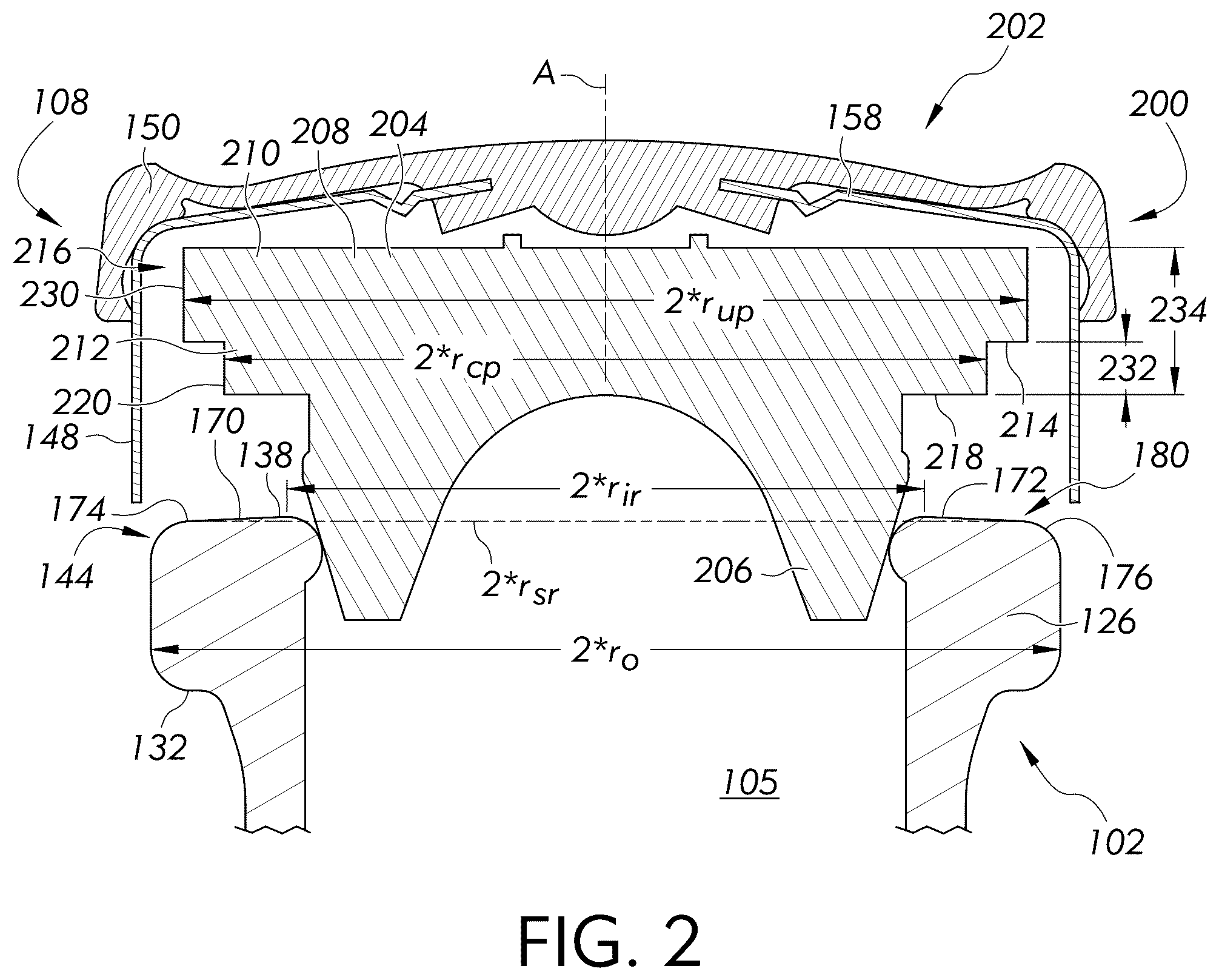 Patent US12612220 Figure 3 – Container closure system and sealing assemblies for maintaining seal integrity at low storage temperatures