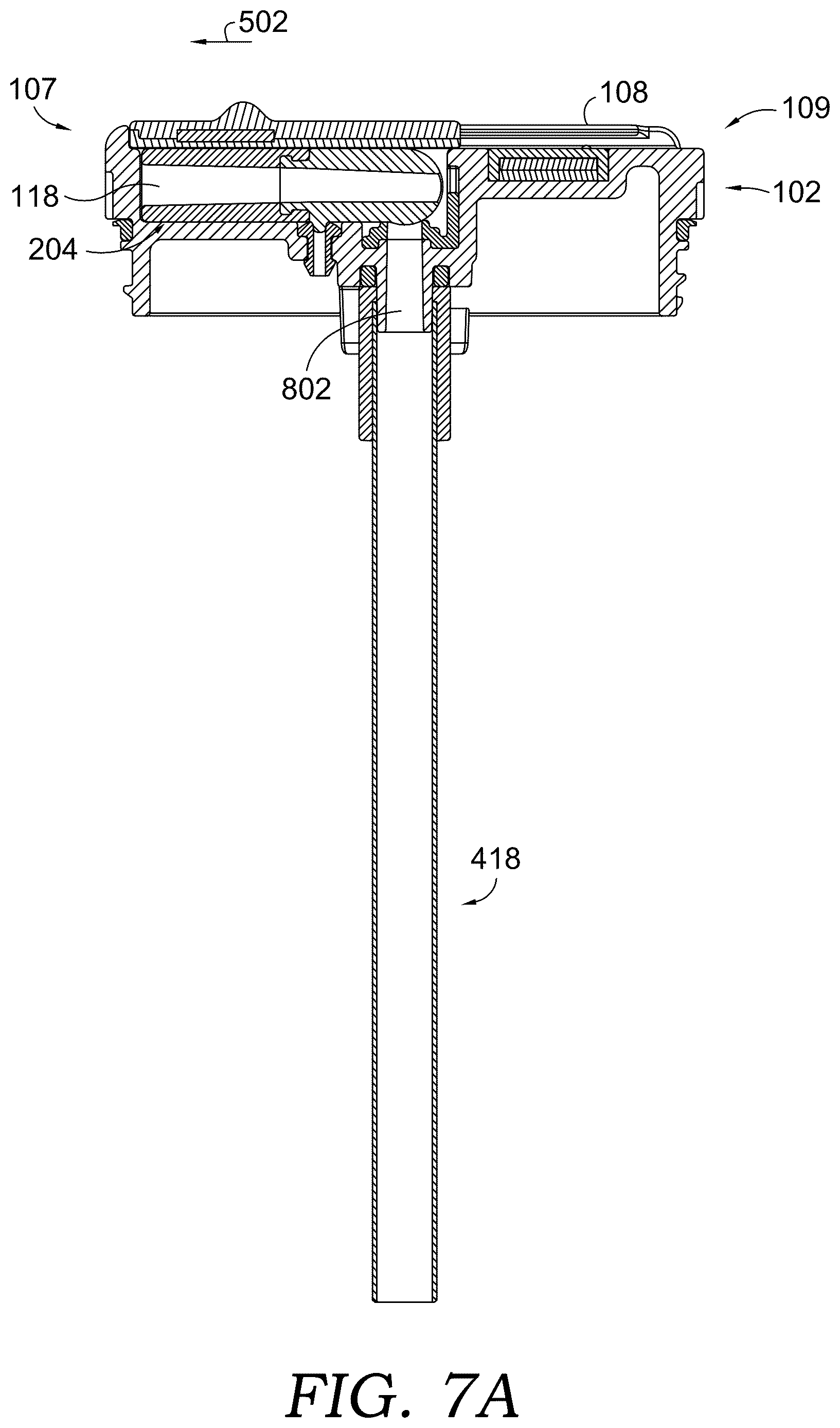 Patent US12612223 Figure 8 – Lid system for beverage container