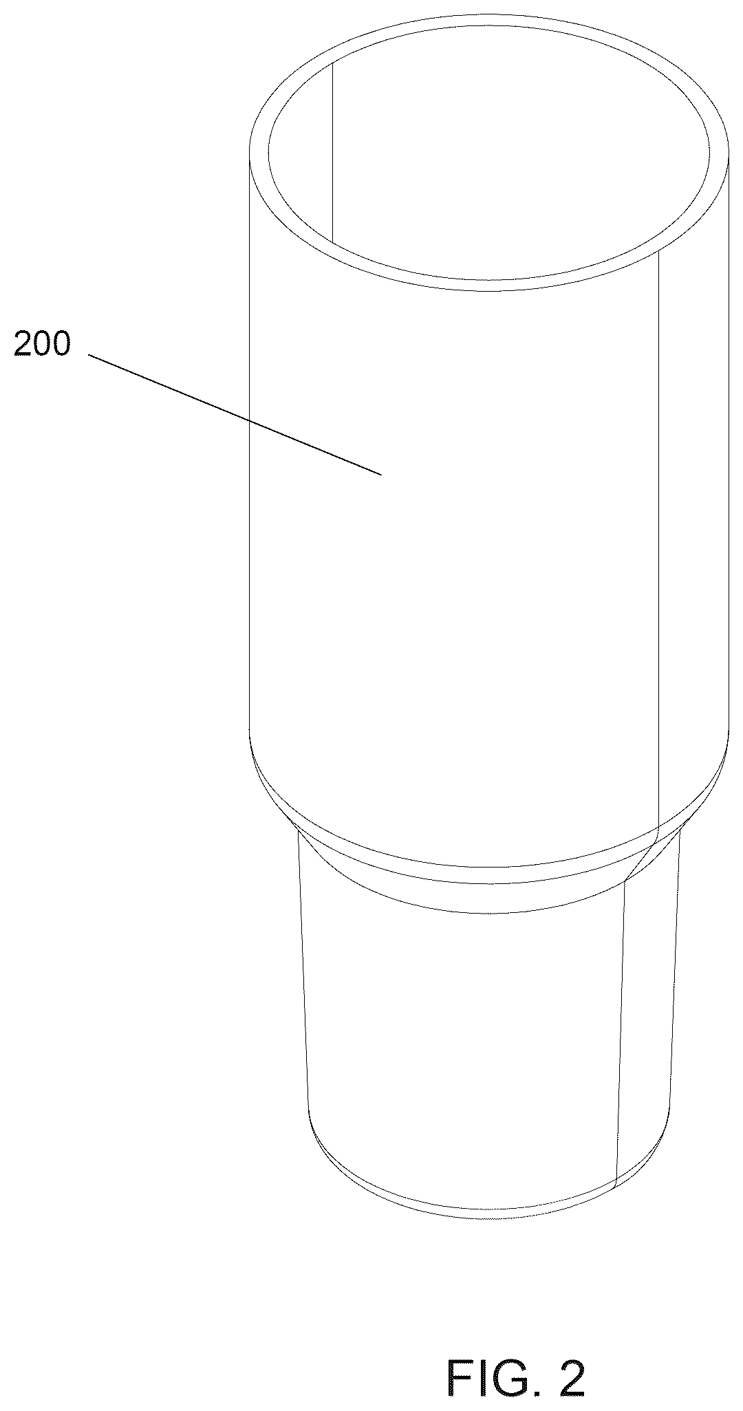 Patent US12612224 Figure 2 – Lid assembly with selectable outlets