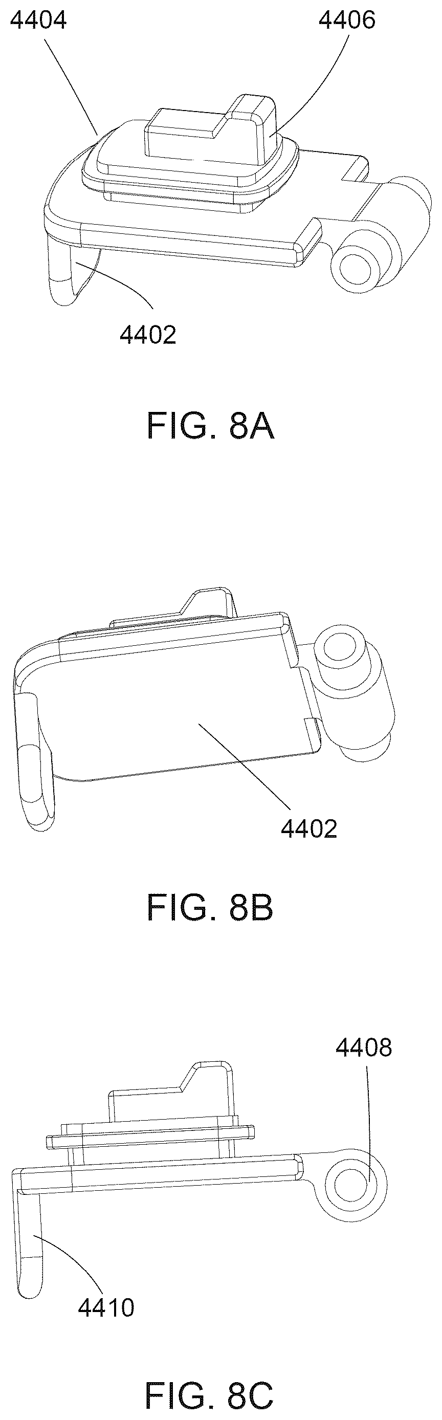 Patent US12612224 Figure 8 – Lid assembly with selectable outlets