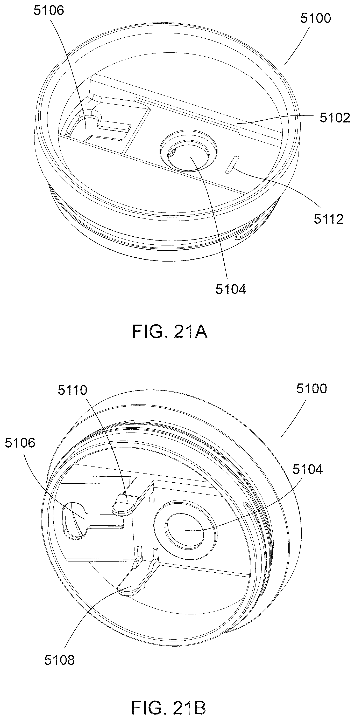 Patent US12612224 Figure 17 – Lid assembly with selectable outlets