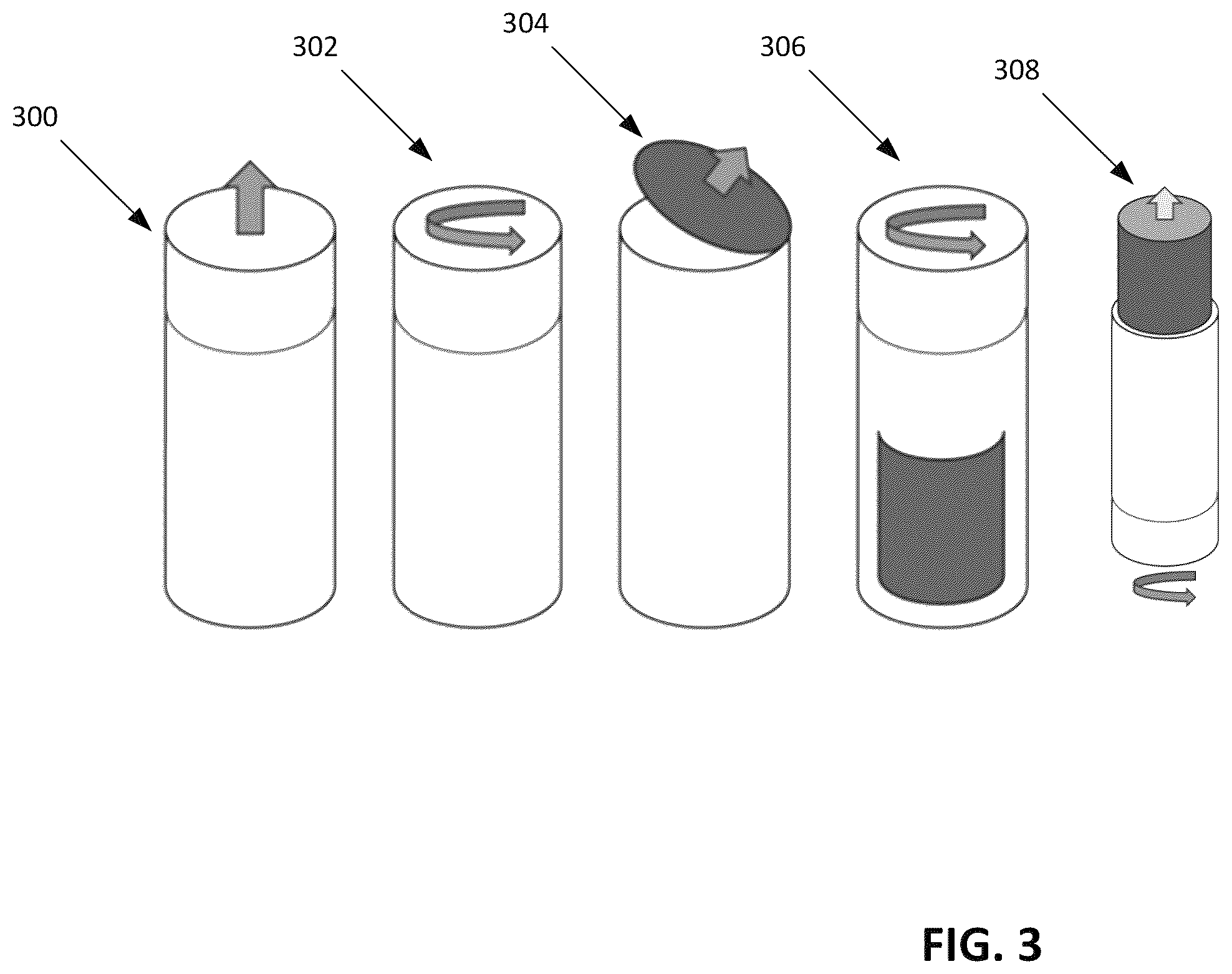Patent US12612225 Figure 3 – Apparatus and method for a child-resistant oral nicotine can