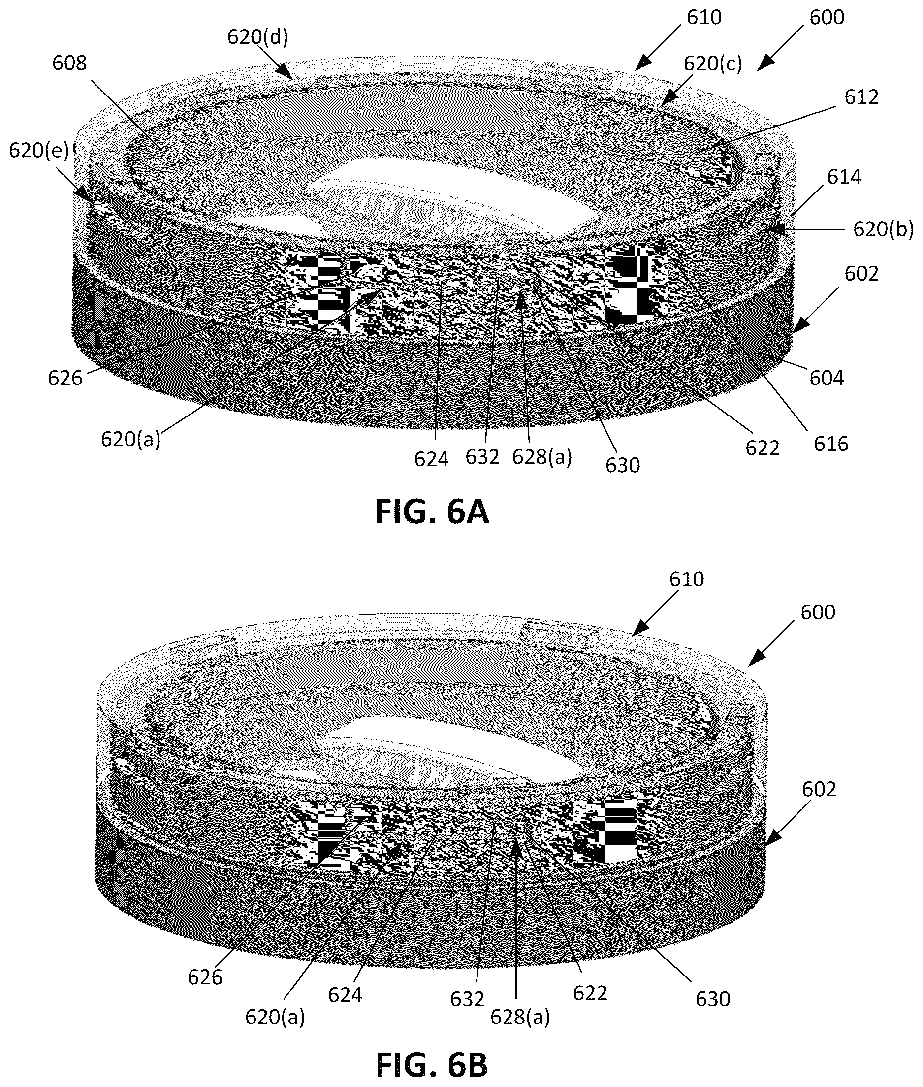 Patent US12612225 Figure 6 – Apparatus and method for a child-resistant oral nicotine can