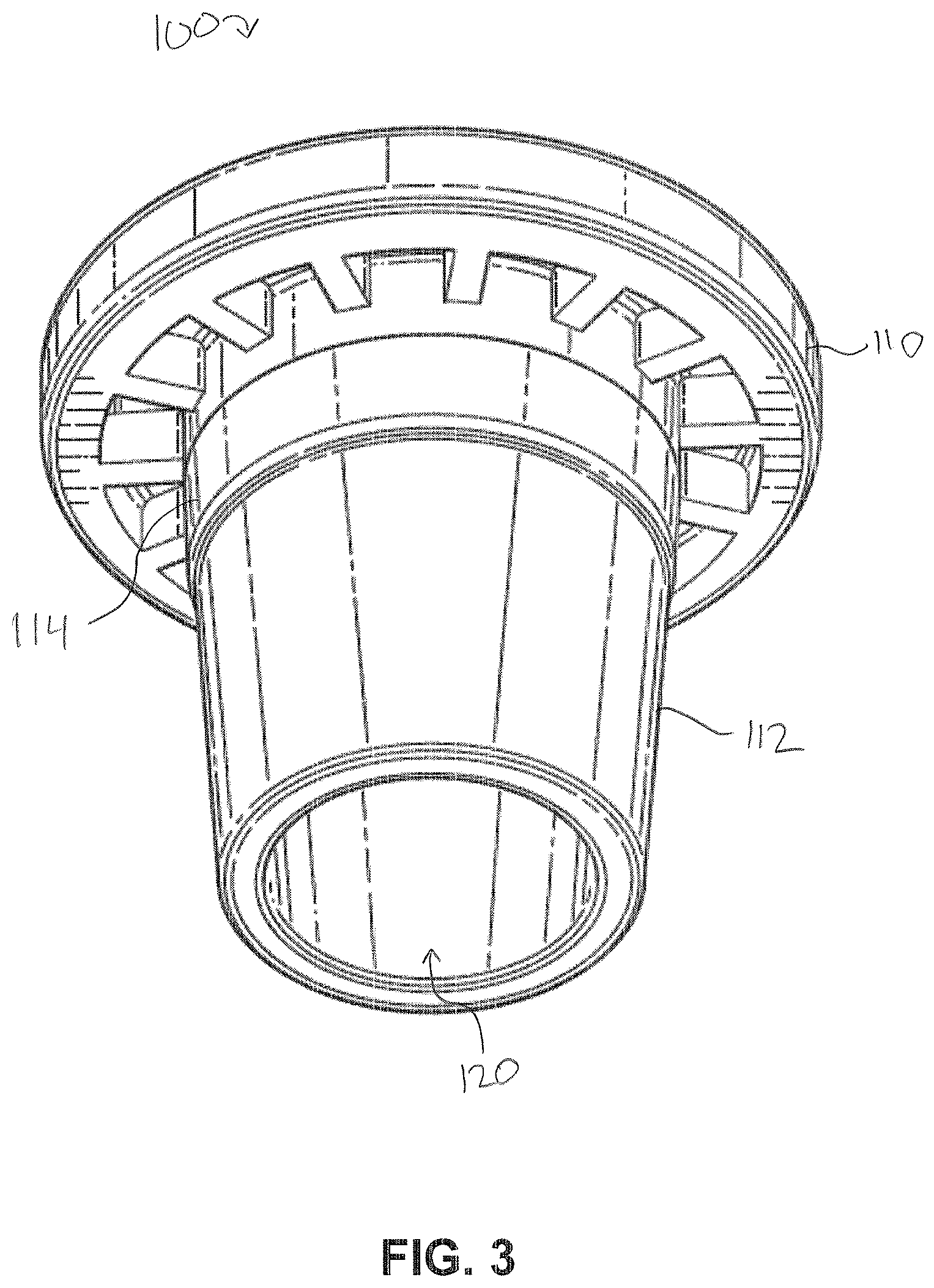 Patent US12612226 Figure 3 – Beverage sealing cap
