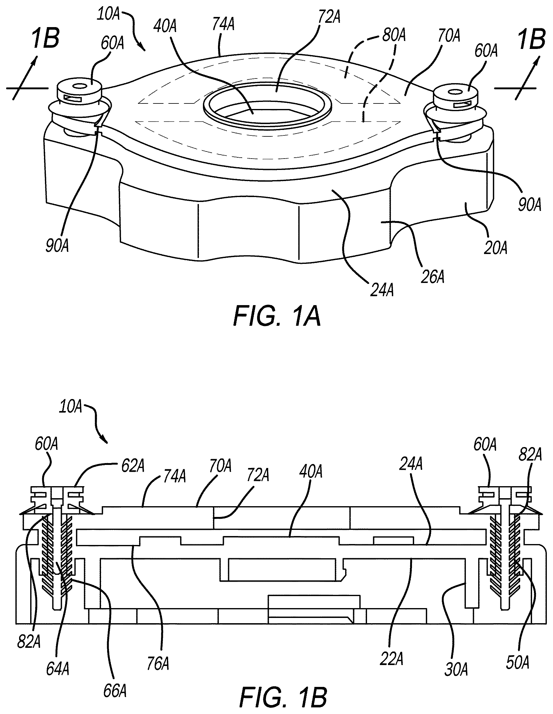 Patent US12612227 Figure 1 – Brake fluid reservoir cap