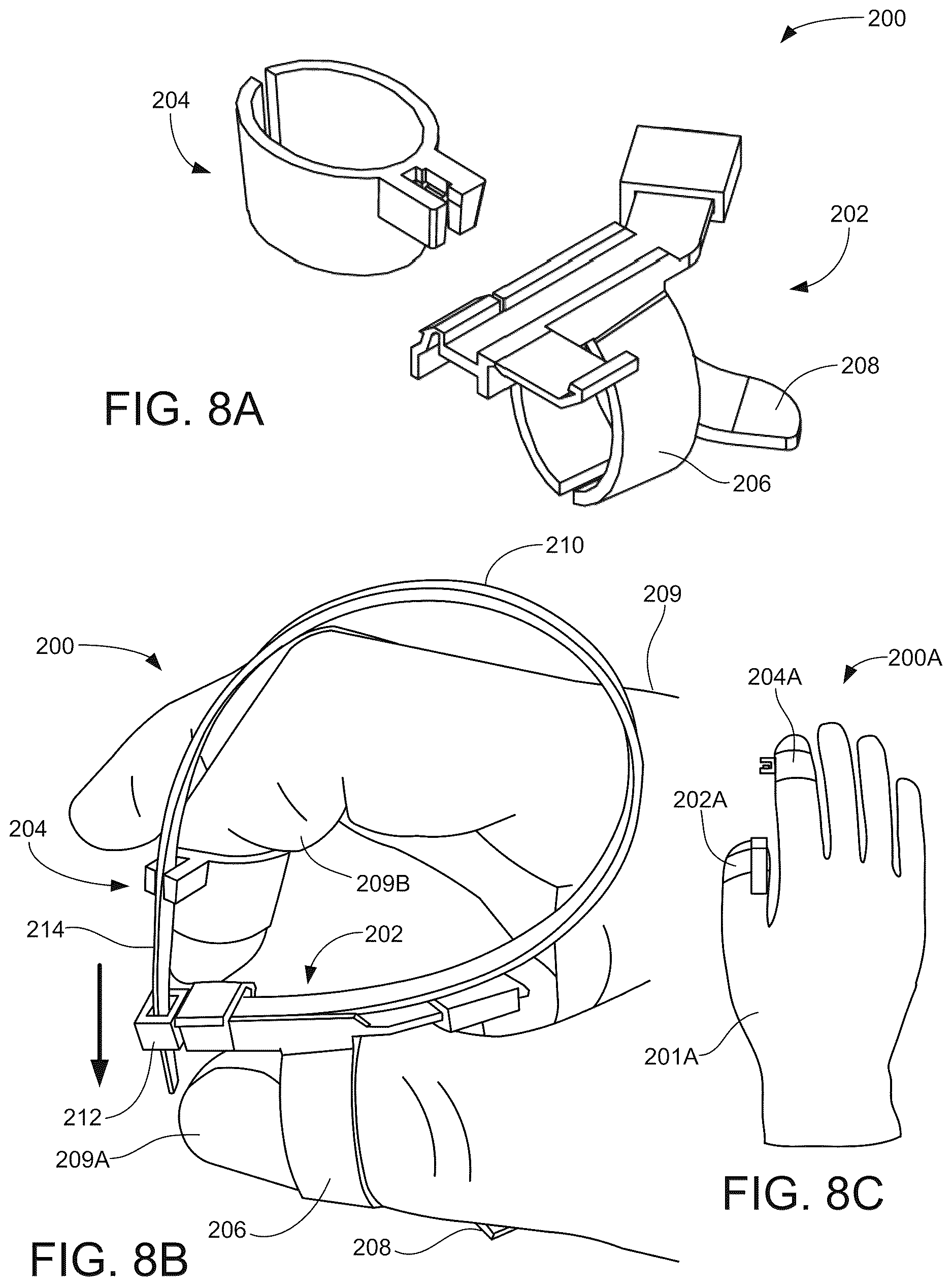 Patent US12612229 Figure 6 – Cable tie finger manipulation structure