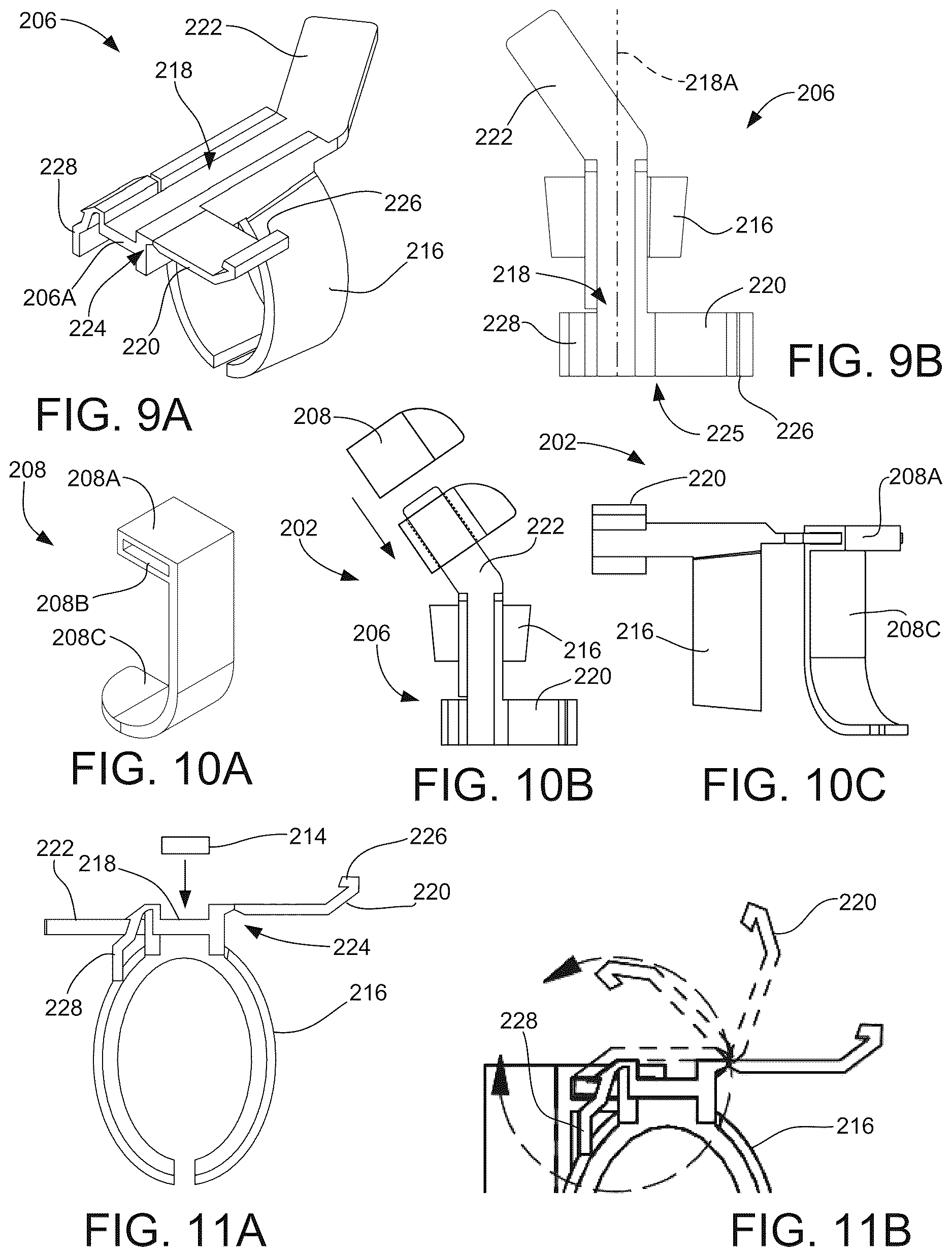 Patent US12612229 Figure 7 – Cable tie finger manipulation structure