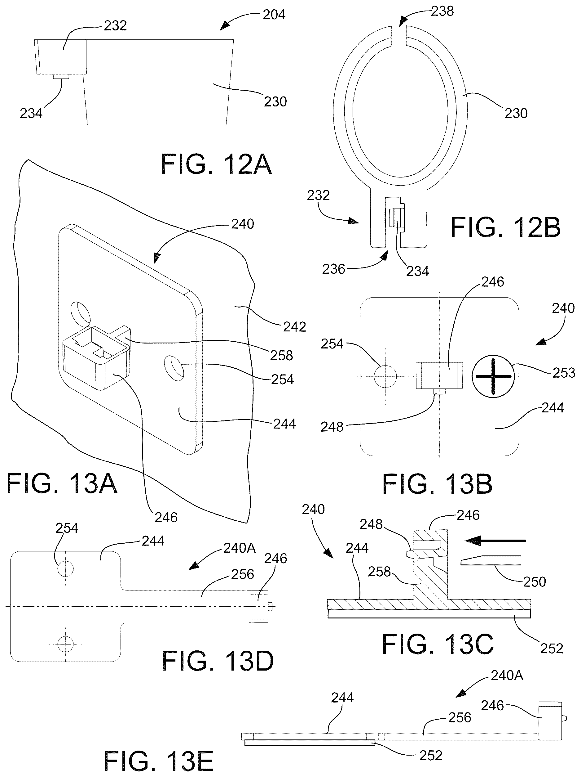 Patent US12612229 Figure 8 – Cable tie finger manipulation structure
