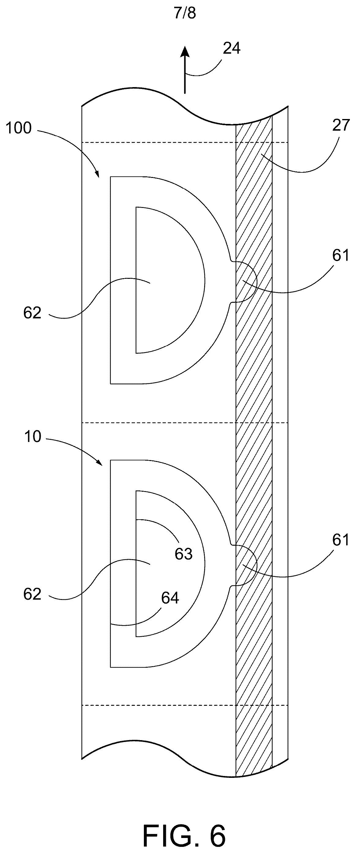 Patent US12612232 Figure 7 – Resealable flexible packaging