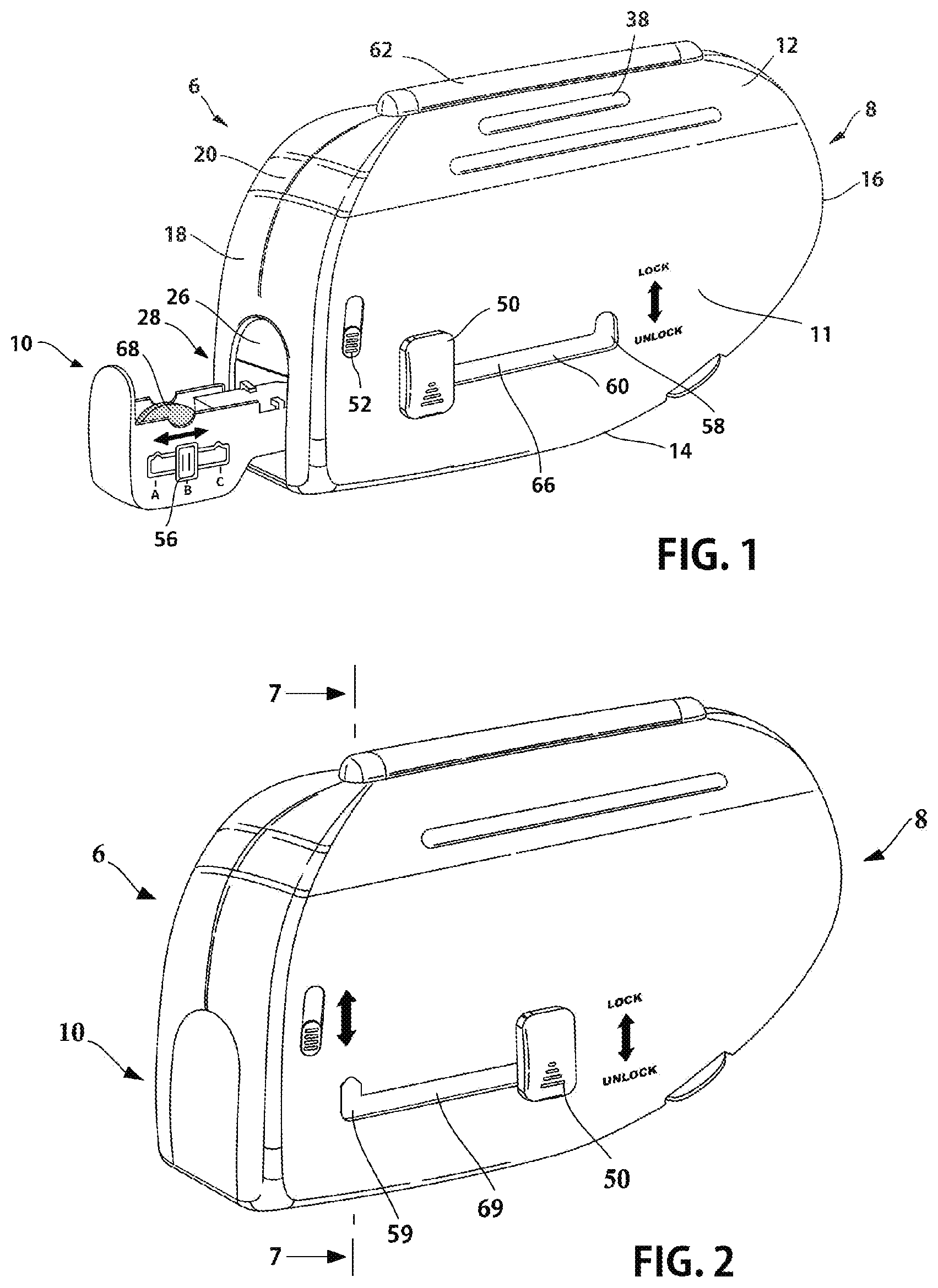 Patent US12612236 Figure 1 – Dispensing apparatus
