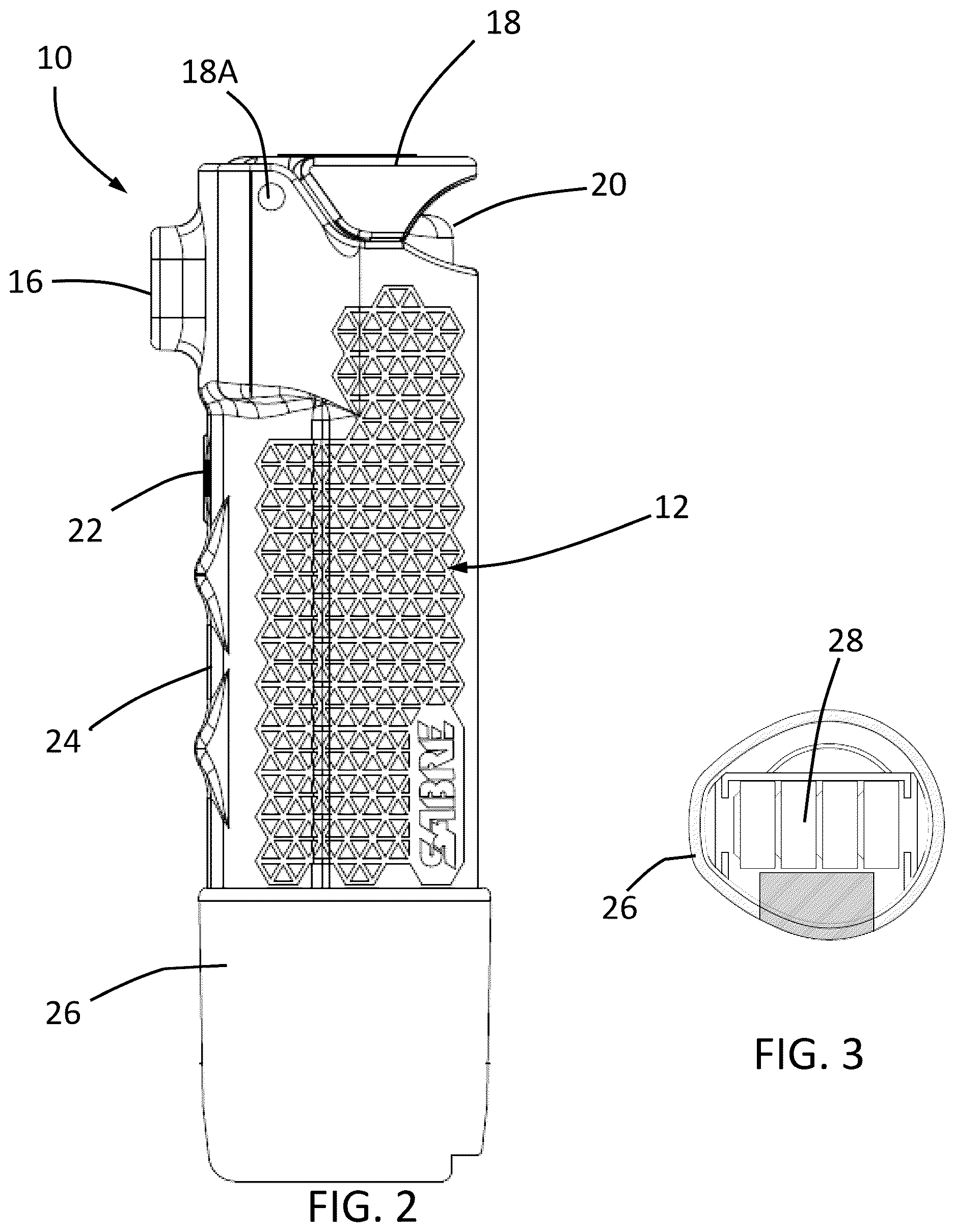 Patent US12612237 Figure 2 – Repellent spray dispensers and methods of use
