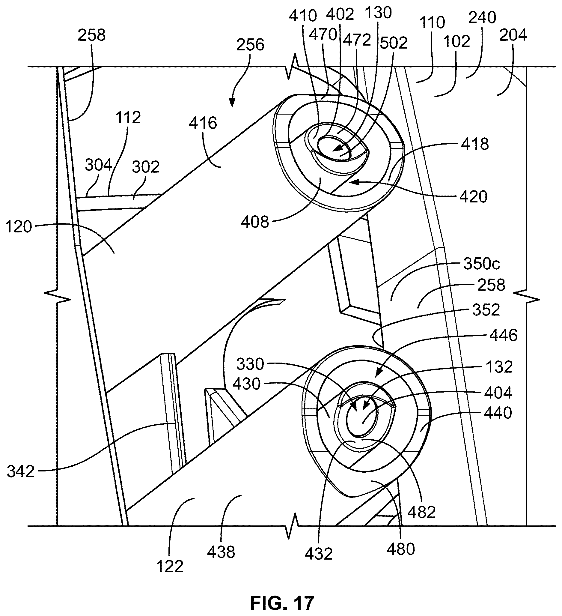 Patent US12612238 Figure 17 – Double nozzle overcap assembly