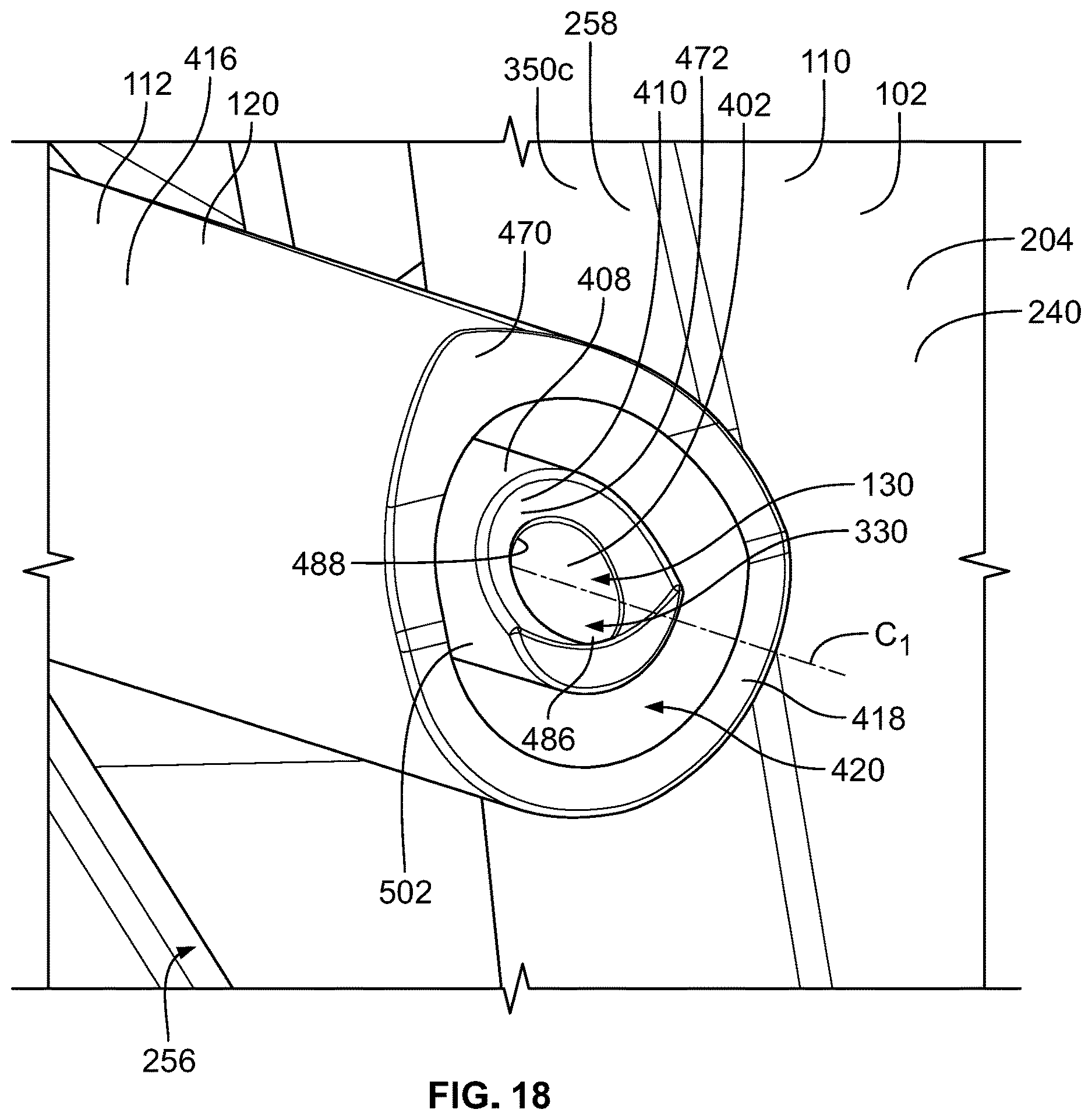 Patent US12612238 Figure 18 – Double nozzle overcap assembly