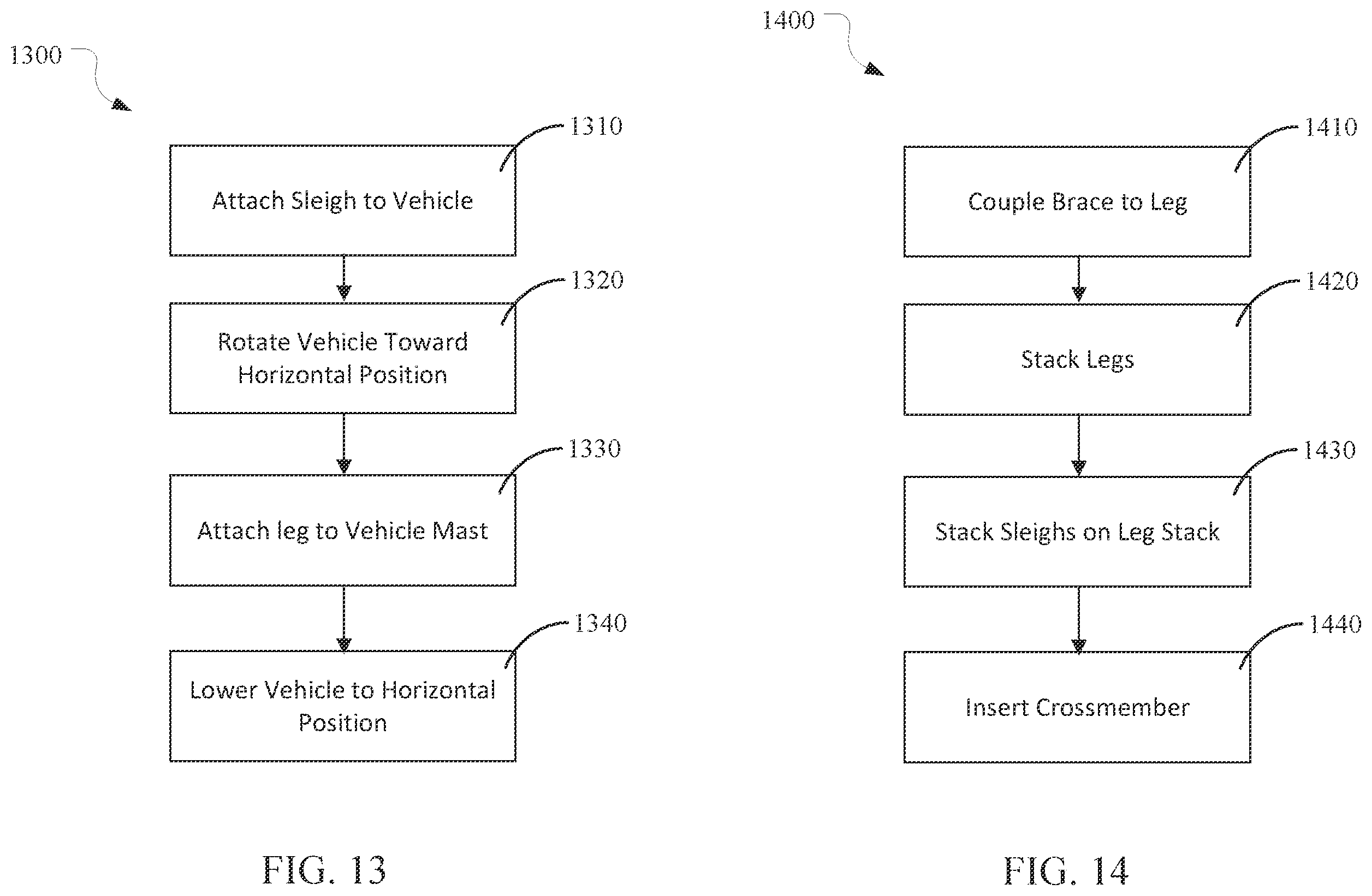 Patent US12612240 Figure 8 – Reusable cradle system and method for a material handling vehicle
