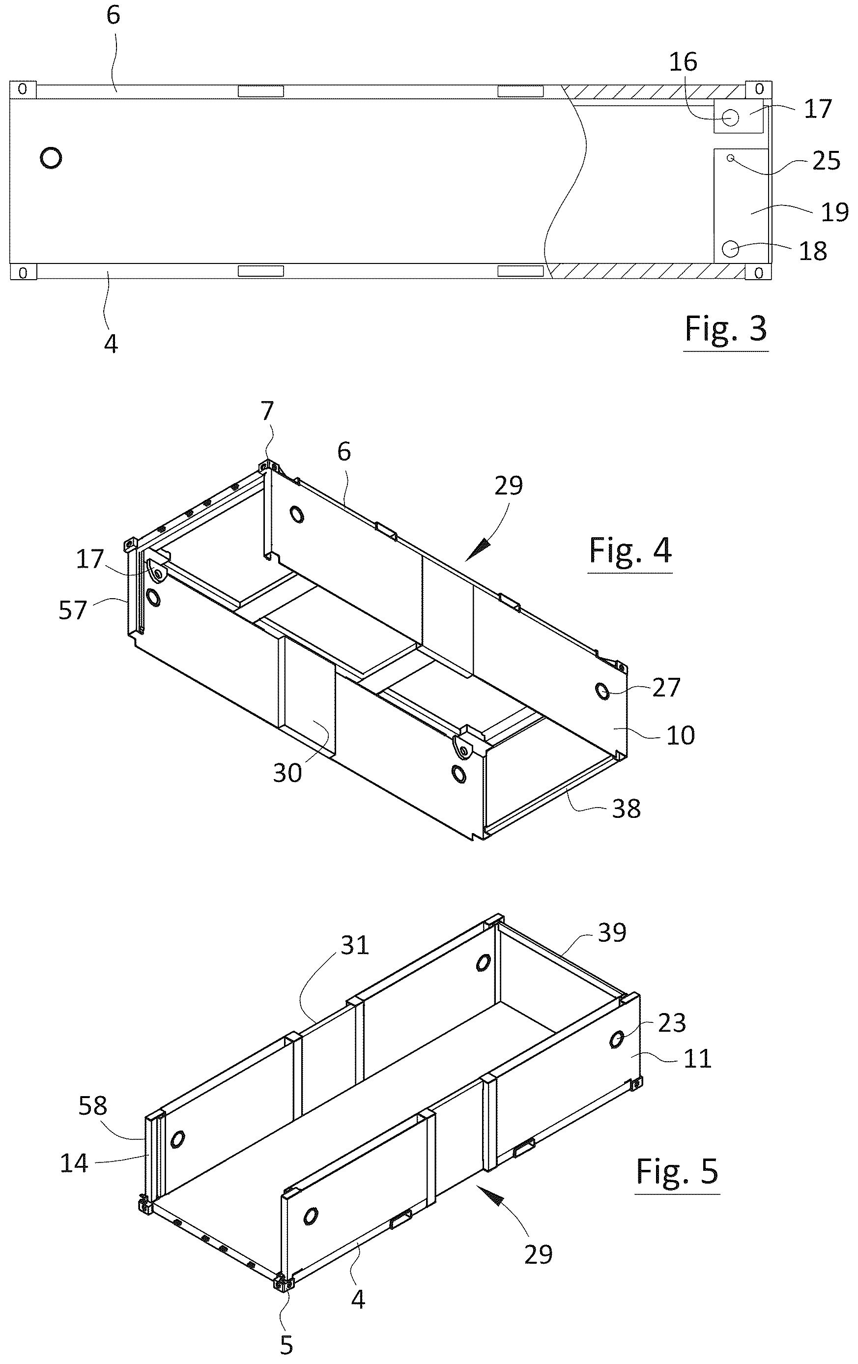 Patent US12612242 Figure 2 – Telescopic shipping container