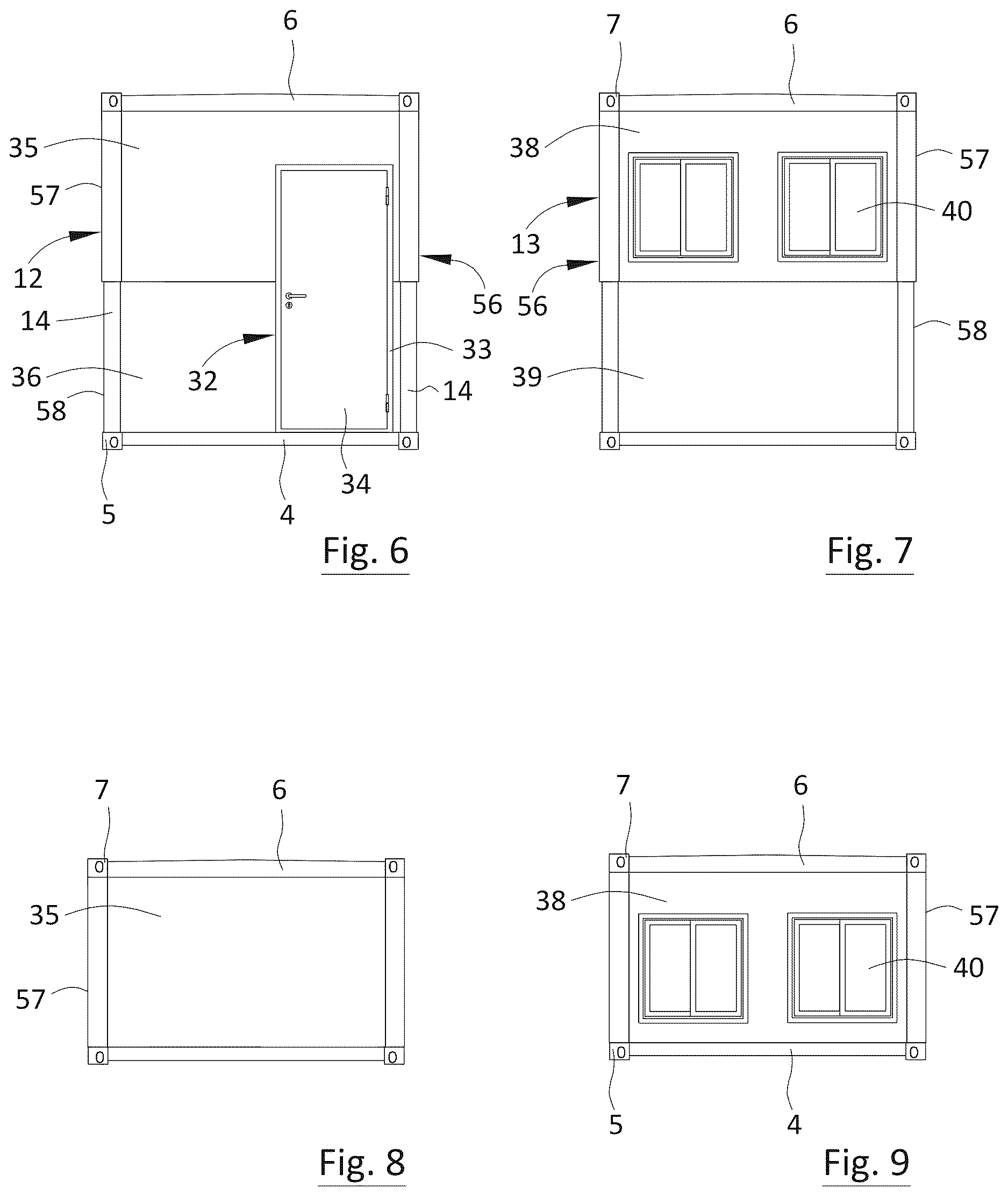 Patent US12612242 Figure 3 – Telescopic shipping container