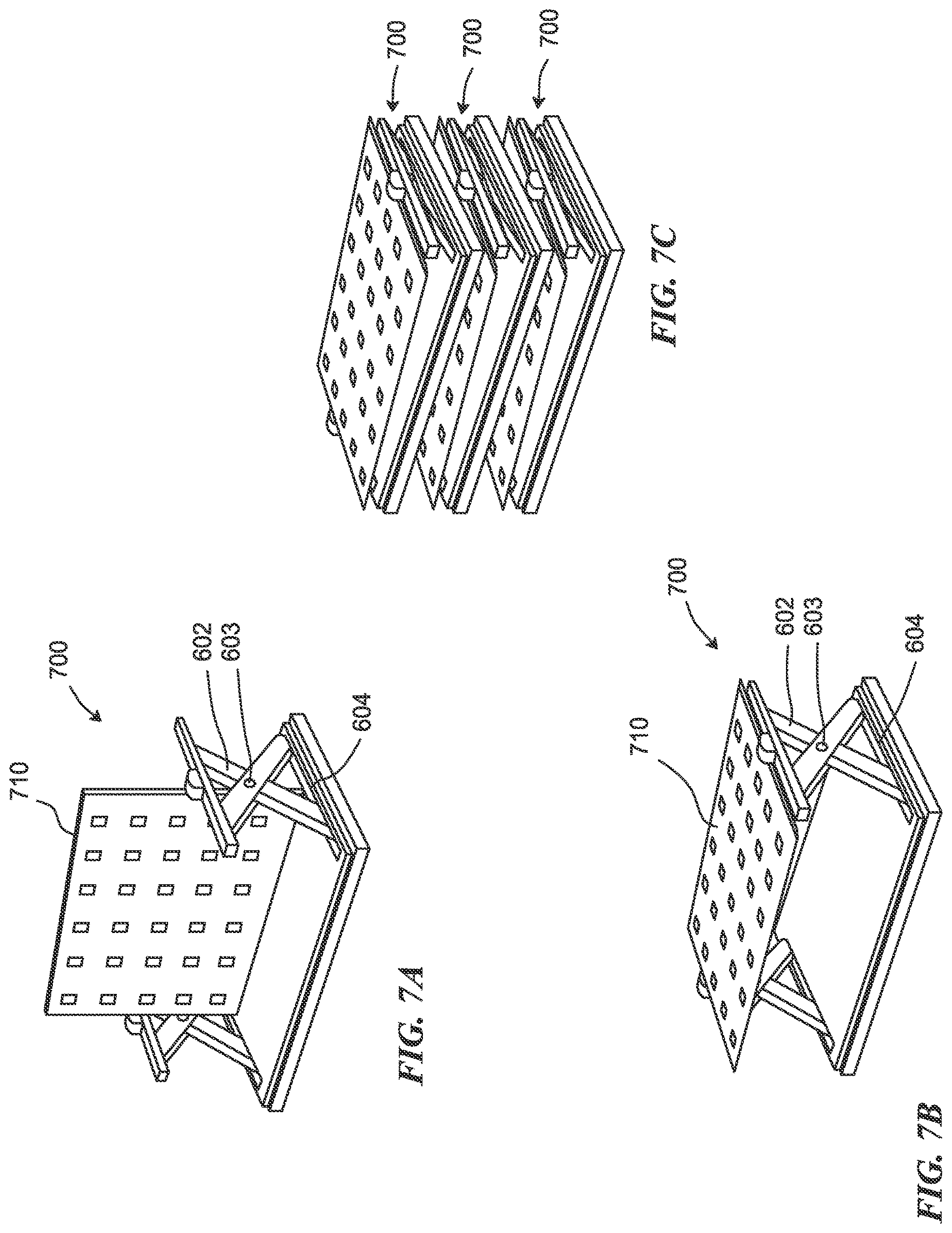 Patent US12612244 Figure 8 – Collapsible containment vessel with internal baffles (CCViB)