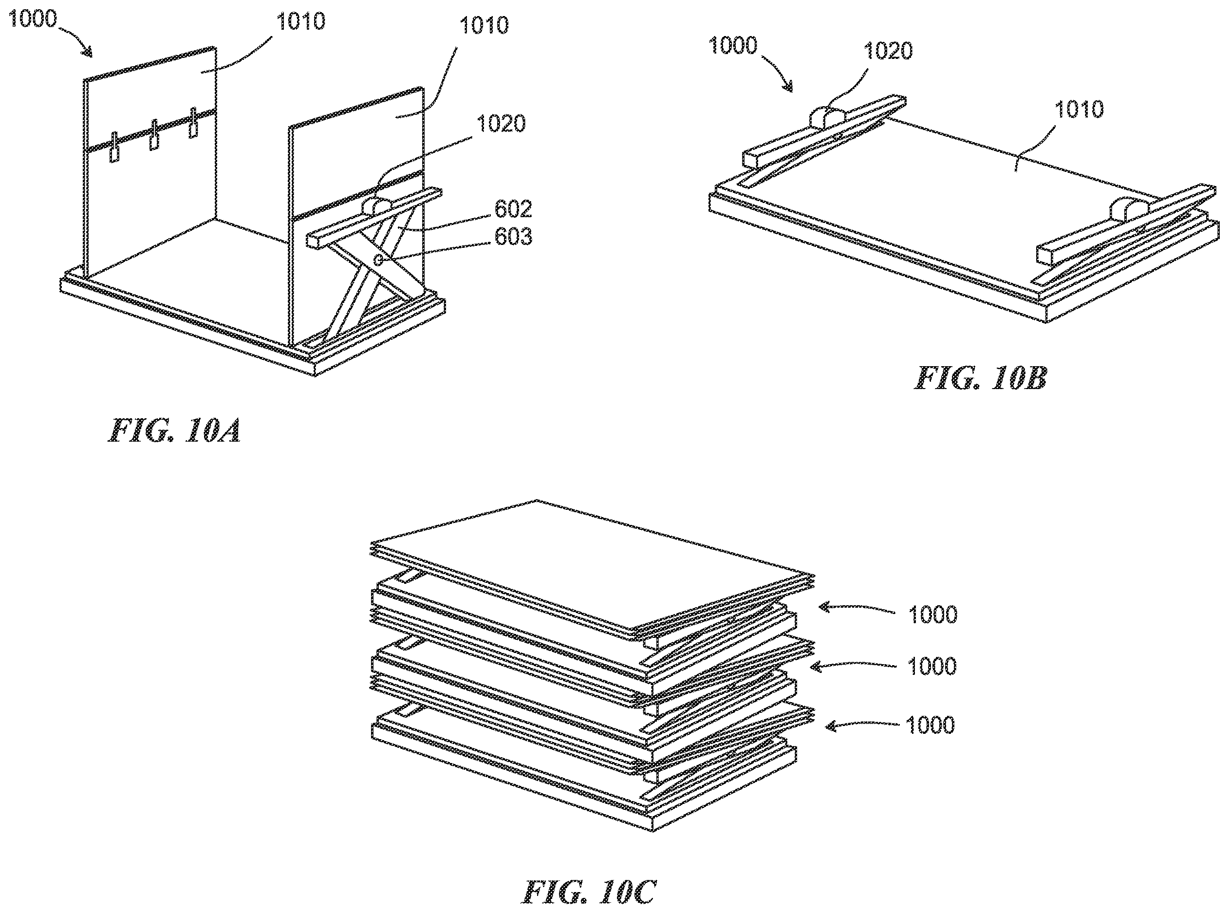 Patent US12612244 Figure 11 – Collapsible containment vessel with internal baffles (CCViB)
