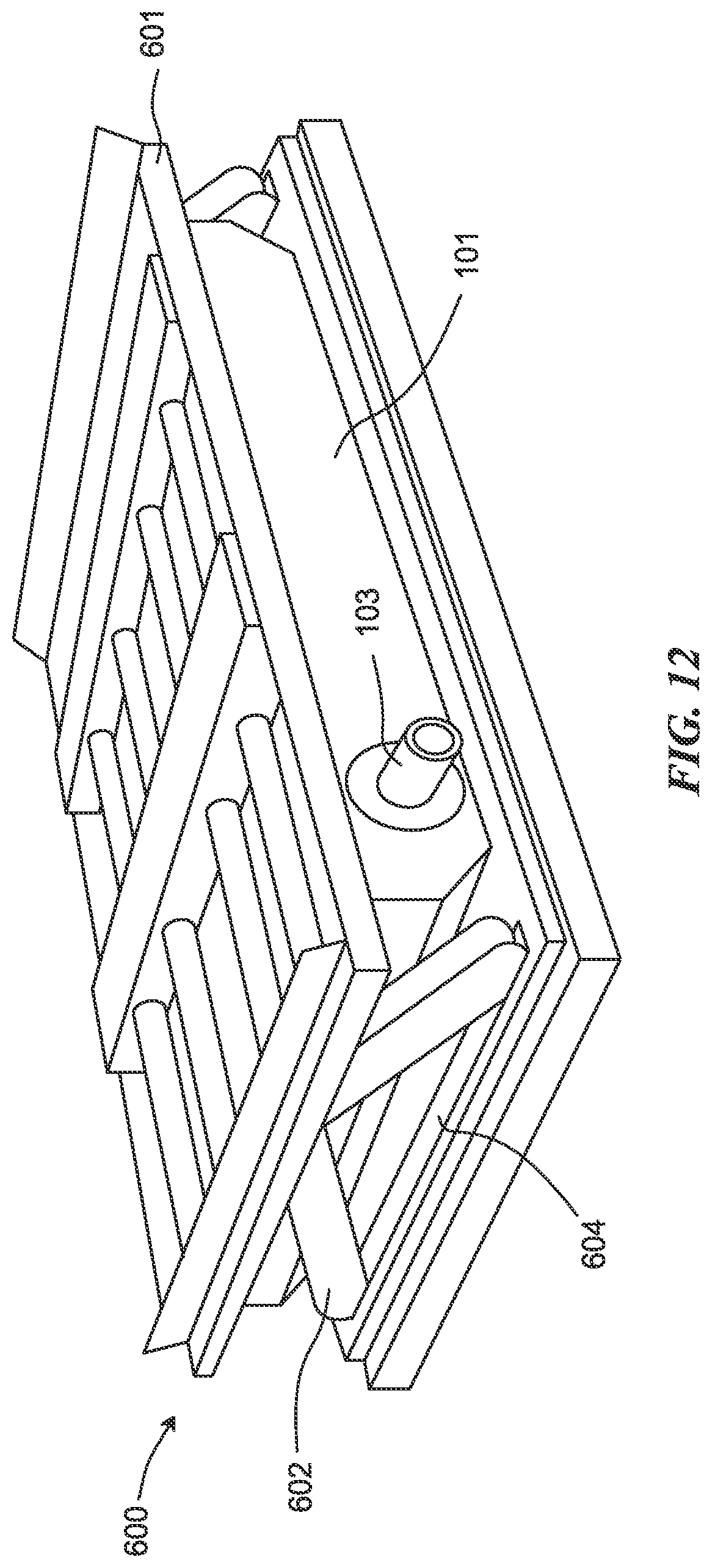 Patent US12612244 Figure 13 – Collapsible containment vessel with internal baffles (CCViB)