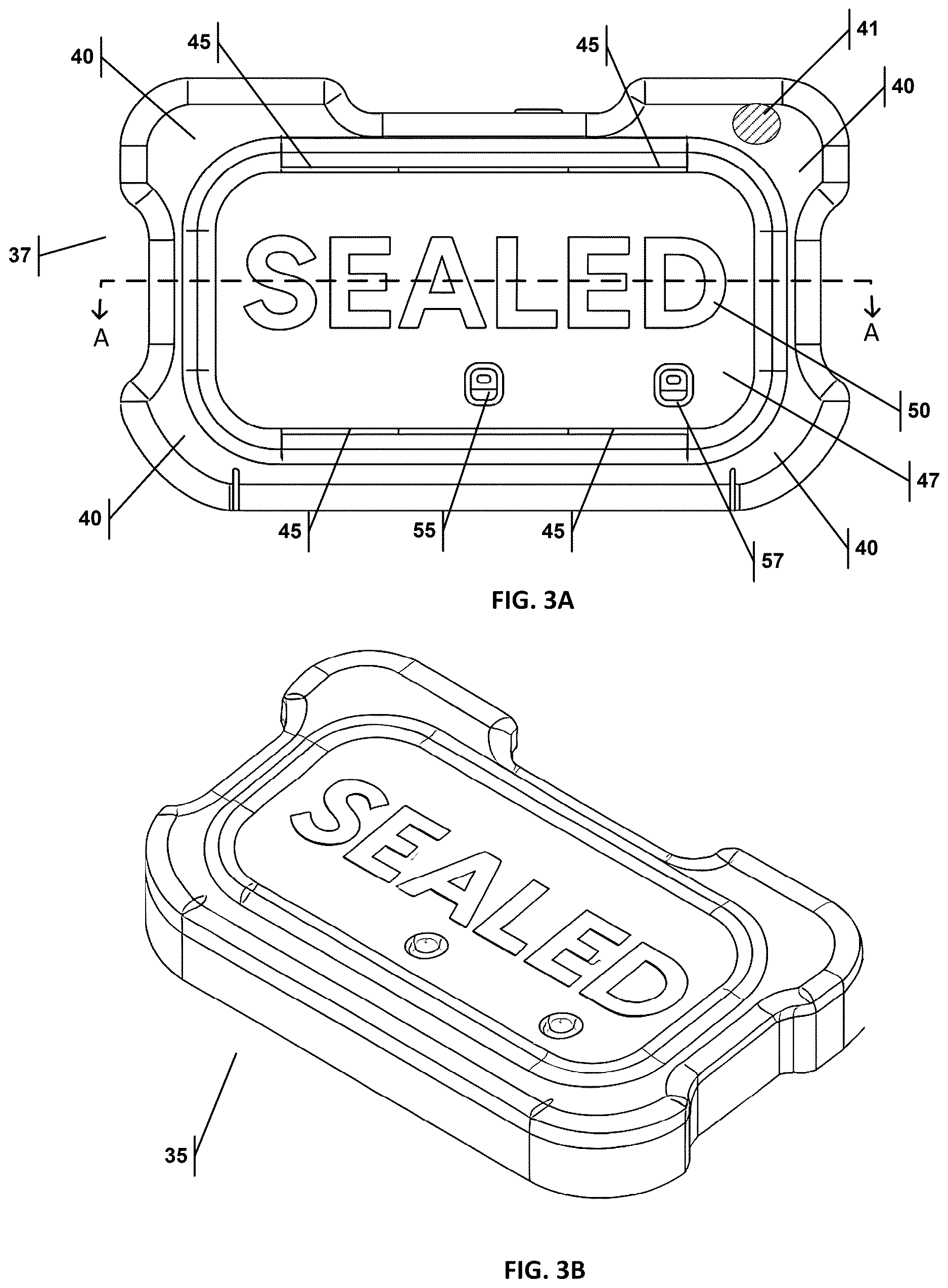 Patent US12612246 Figure 4 – Trash can with integrated air evacuation system