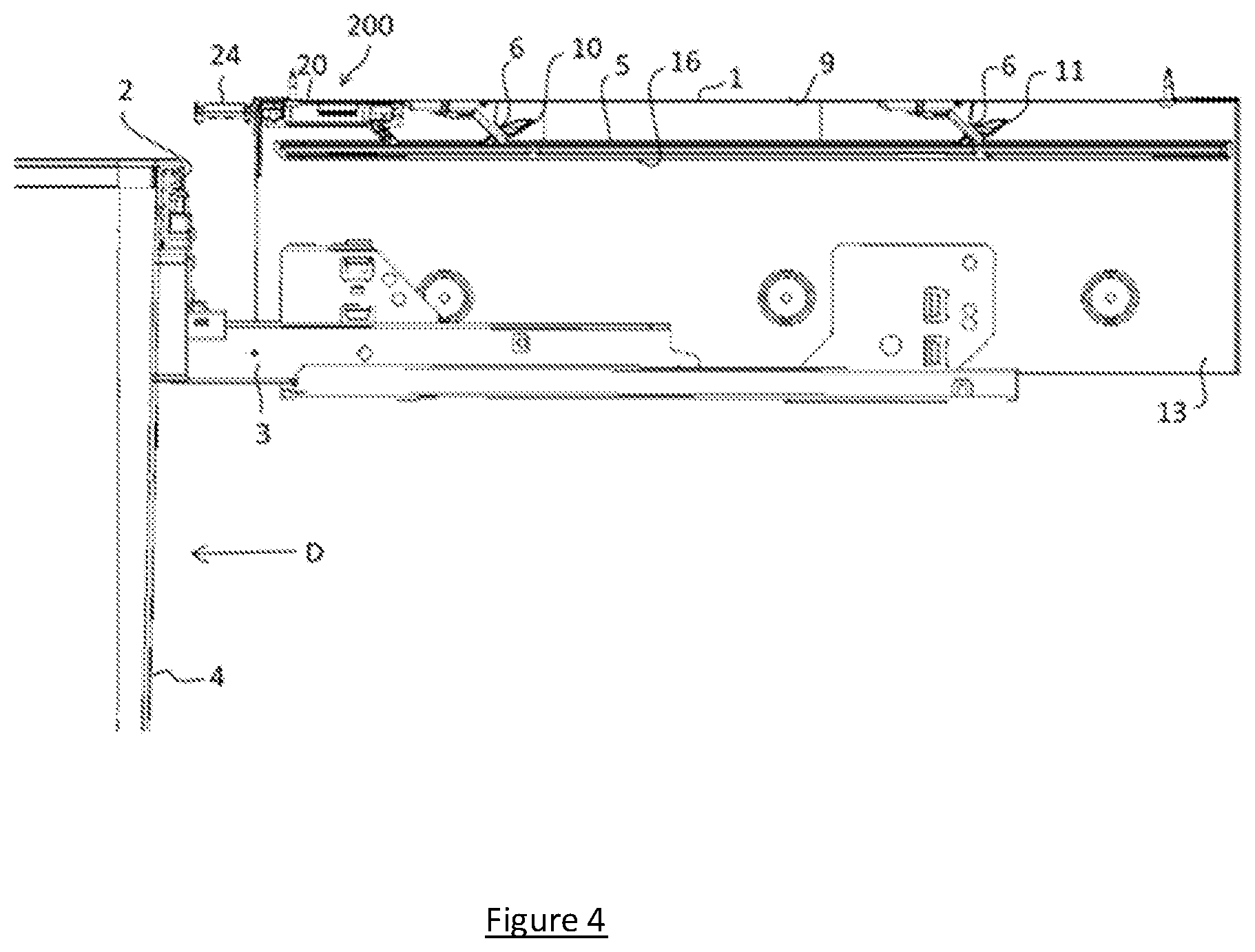 Patent US12612247 Figure 4 – Container apparatus and a container mounting collar
