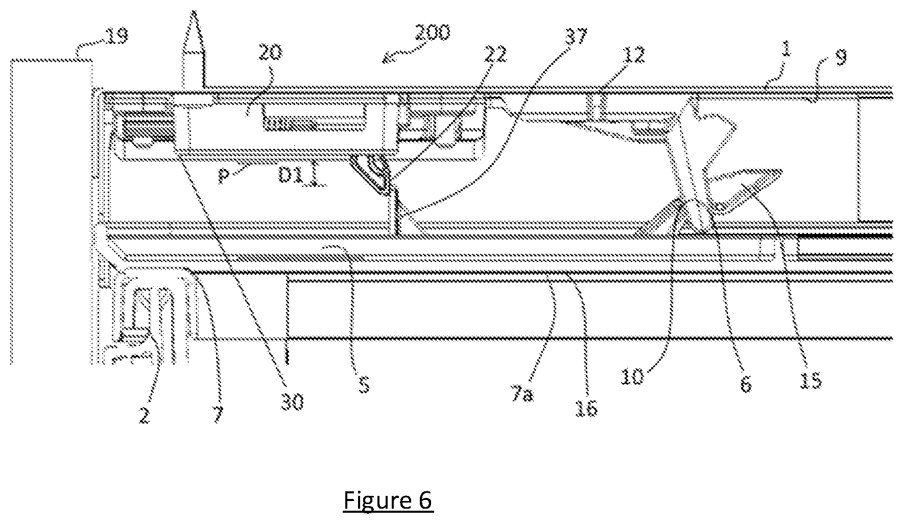 Patent US12612247 Figure 6 – Container apparatus and a container mounting collar