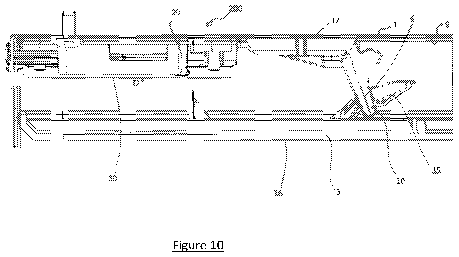 Patent US12612247 Figure 10 – Container apparatus and a container mounting collar