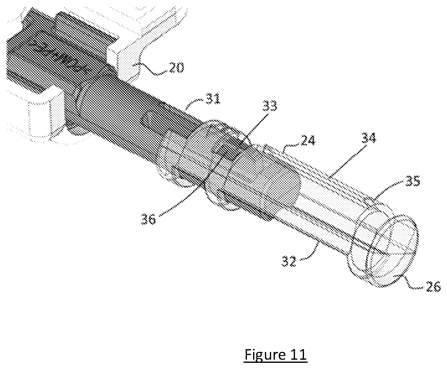 Patent US12612247 Figure 11 – Container apparatus and a container mounting collar