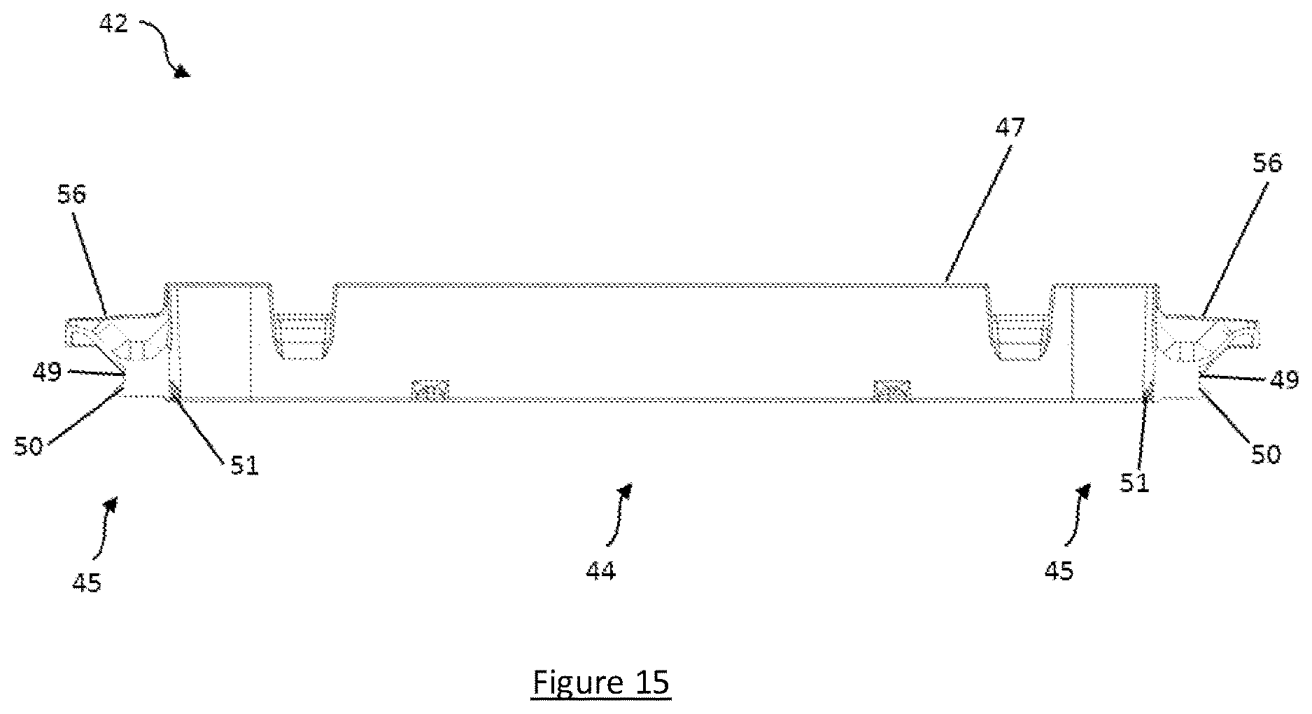 Patent US12612247 Figure 15 – Container apparatus and a container mounting collar