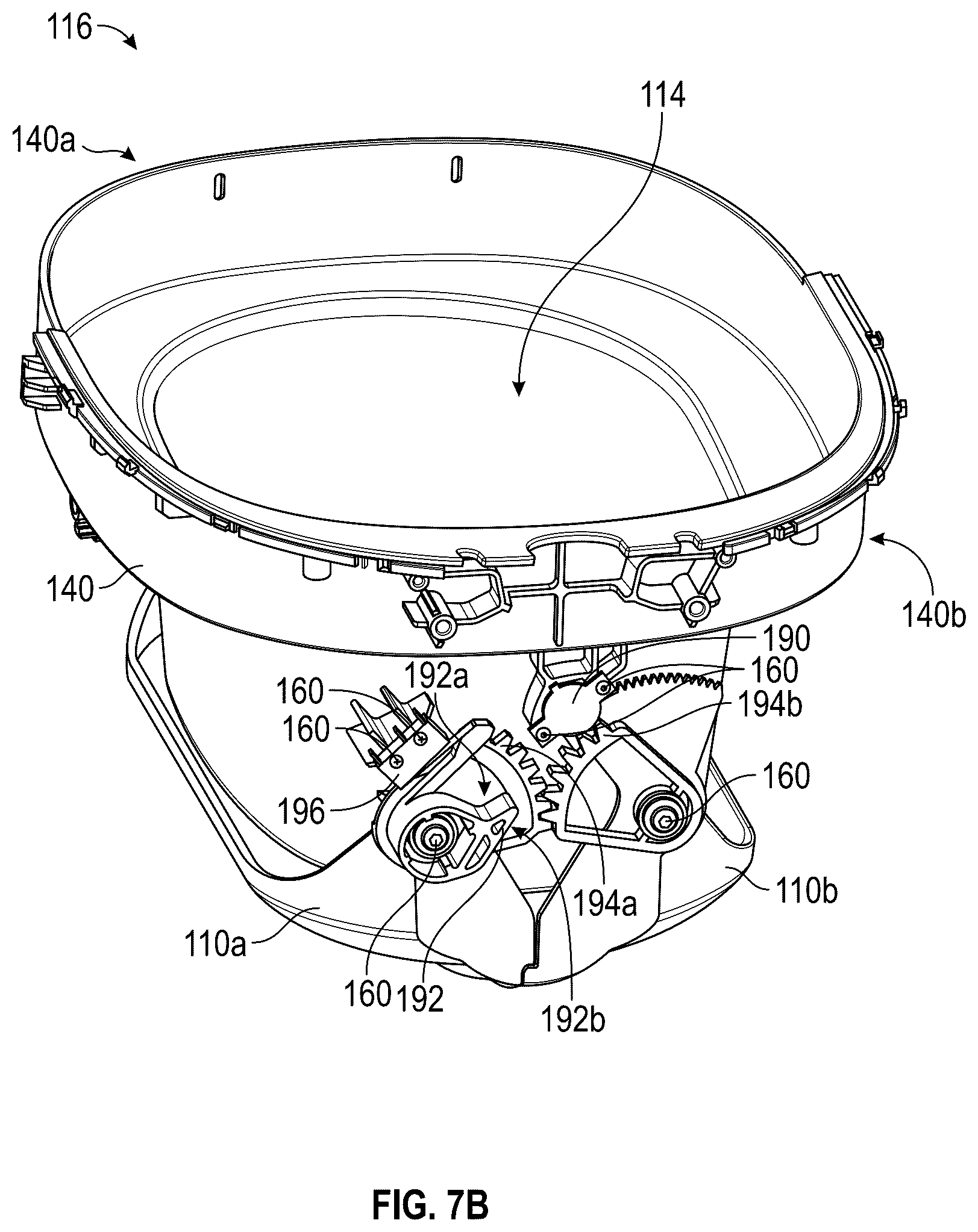 Patent US12612248 Figure 8 – Refuse container for blocking odor of disposed materials