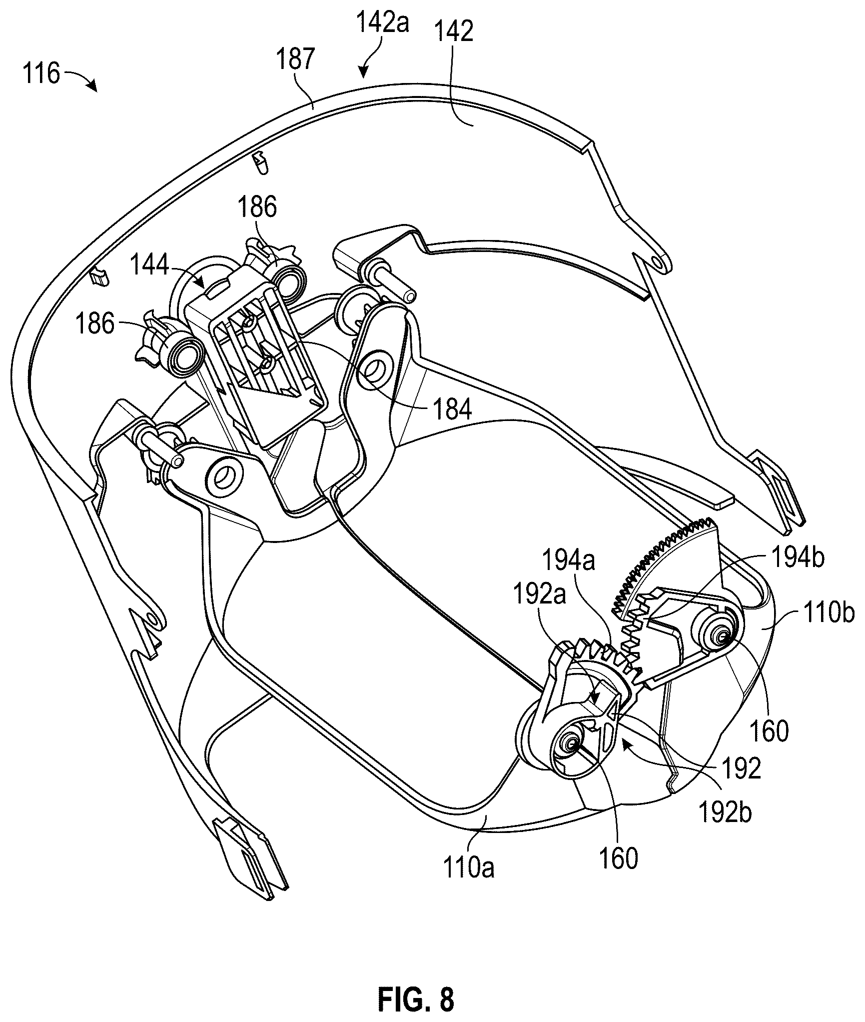 Patent US12612248 Figure 9 – Refuse container for blocking odor of disposed materials