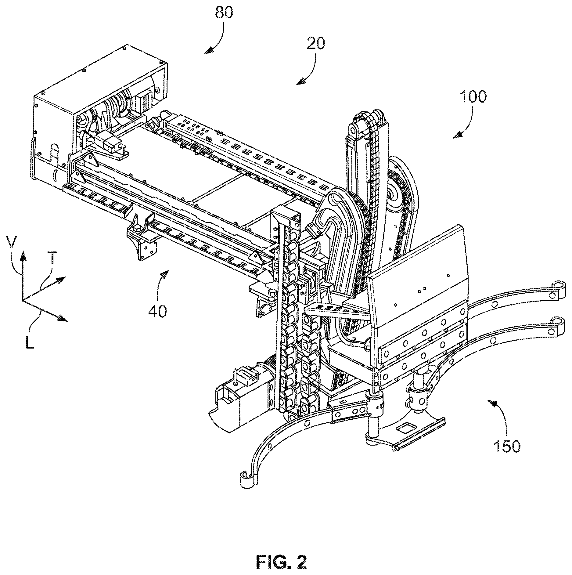 Patent US12612249 Figure 2 – Mechanical arm